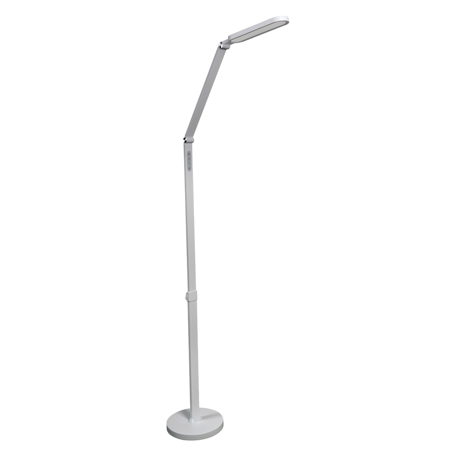 Lampa podłogowo-biurkowa LED Sanico Goldlux Ferrara, 3000-6000K, biała