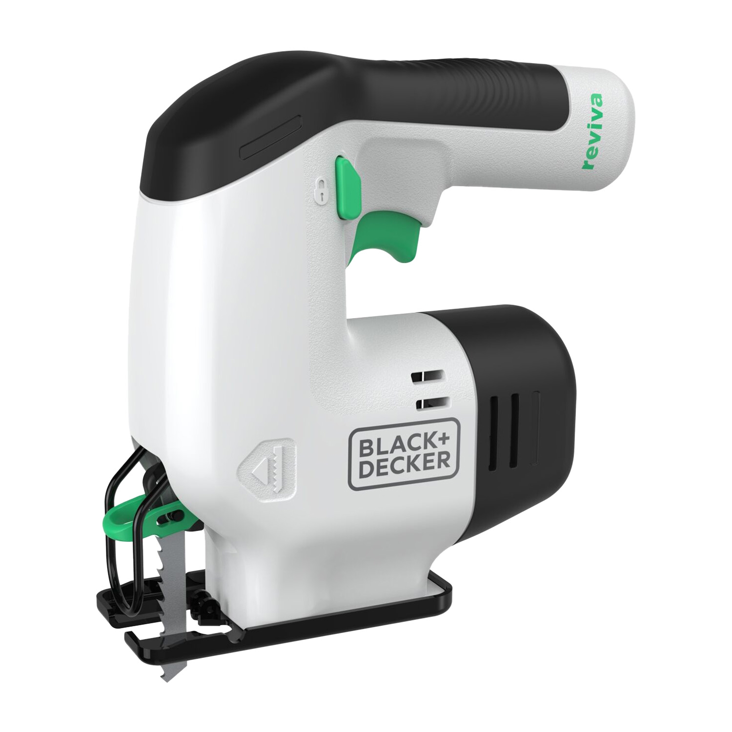 Akumulatorowa wyrzynarka Black+Decker Reviva, 12 V