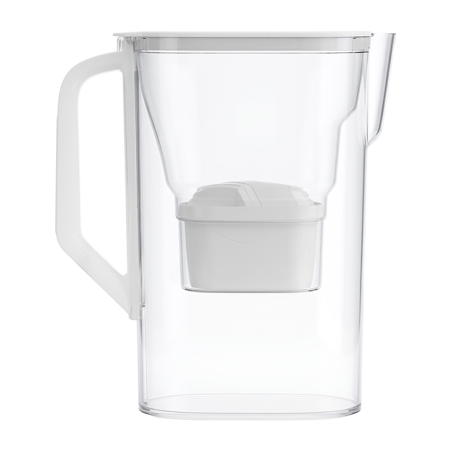 Dzbanek filtrujący Wessper D3 Slim, 2,7 l, 4 filtry, biały