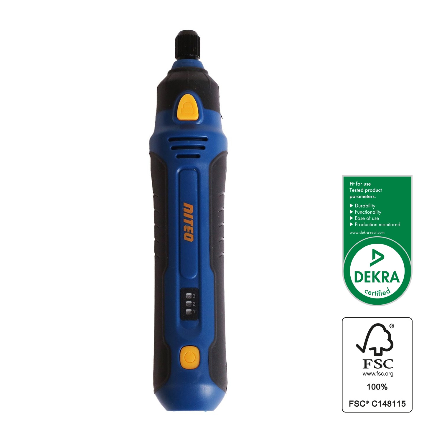 Miniszlifierka Niteo, akumulatorowa, 700 mAh