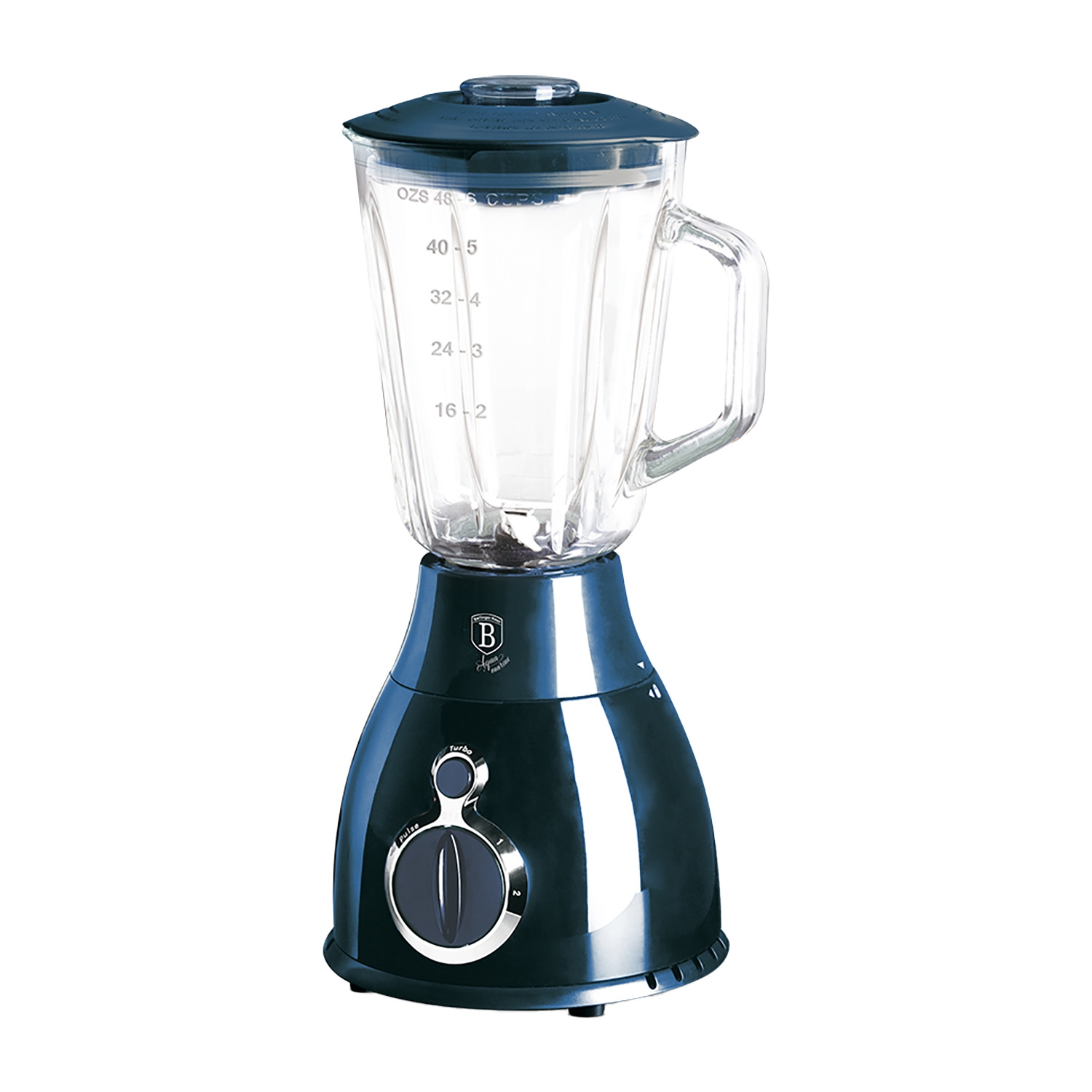 Blender kielichowy Berlingerhaus Aquamarine, 600 W, kielich z podziałką