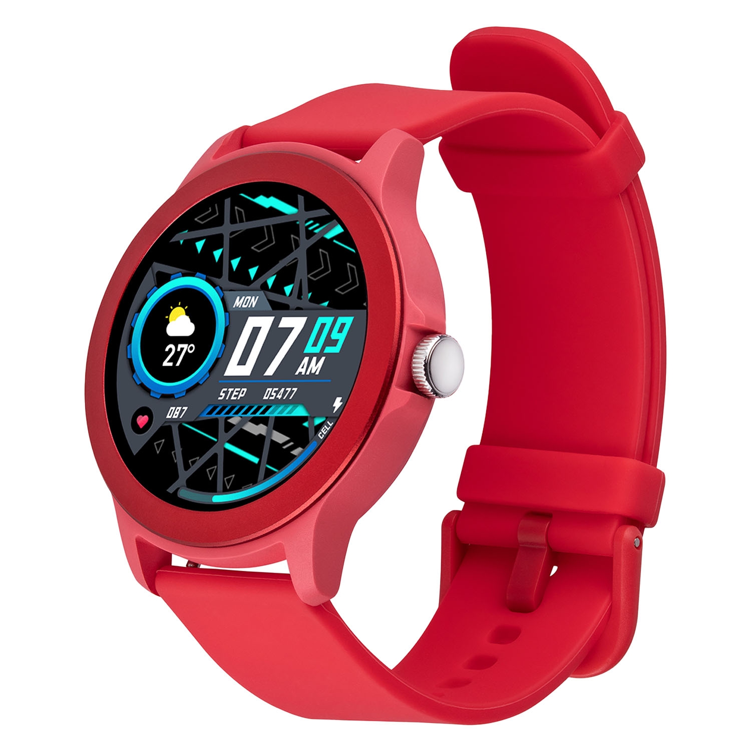 Smartwatch Tracer SMK3 #Slay RD, 1,28’’, czerwony