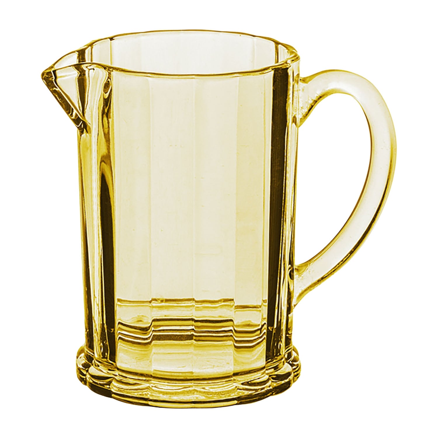 Mlecznik szklany Florina Sorrento, 270 ml, żółty