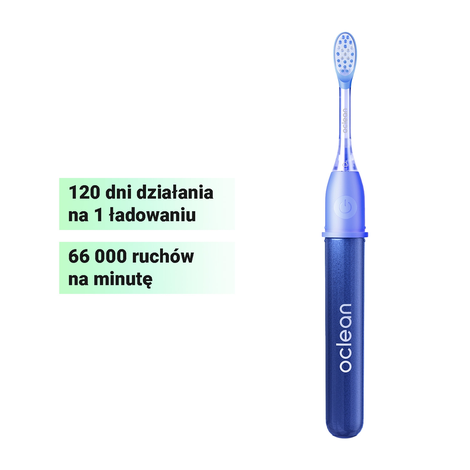 Szczoteczka soniczna Oclean Ease, niebieska