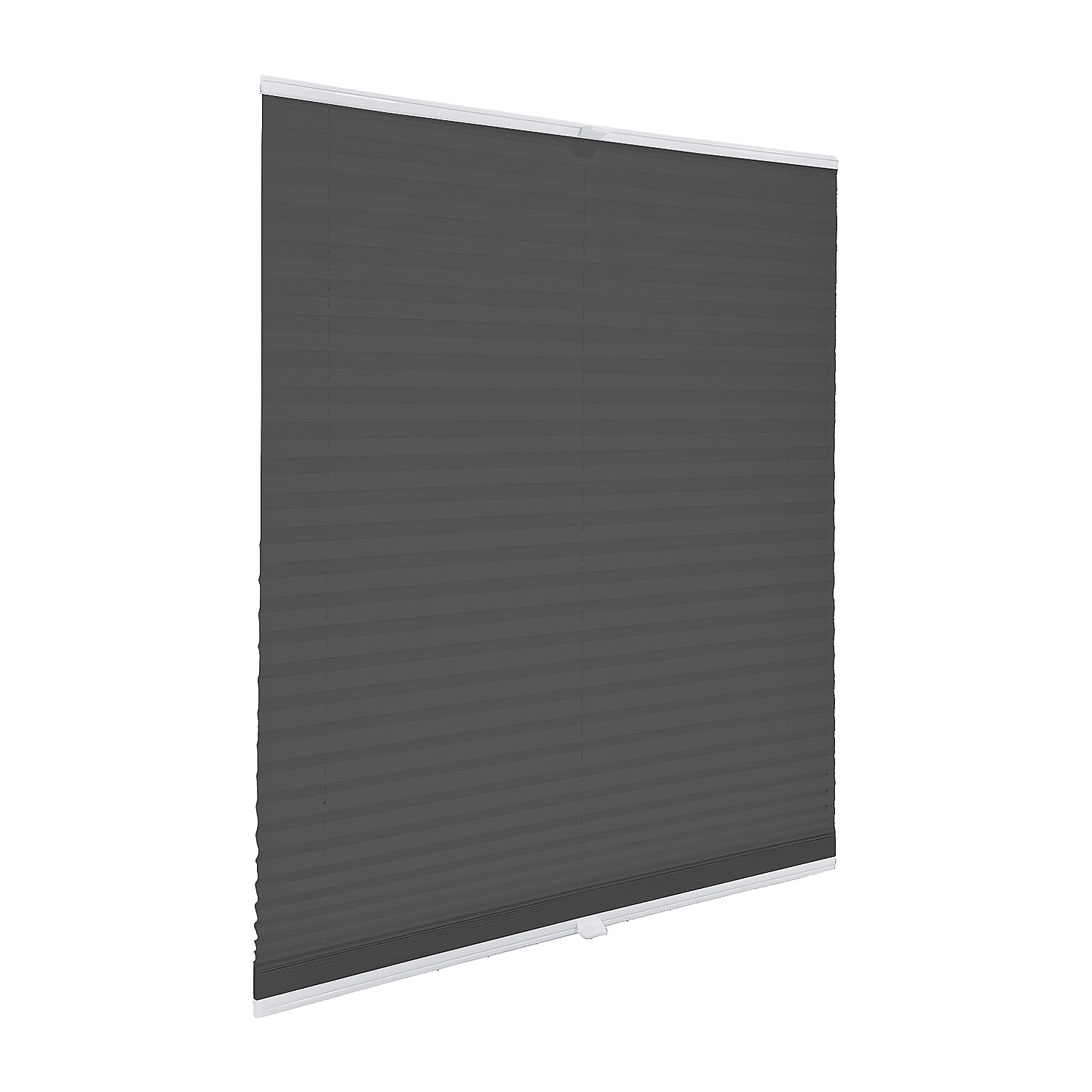 Roleta plisowana DecoTeam, 57 x 130 cm, szara