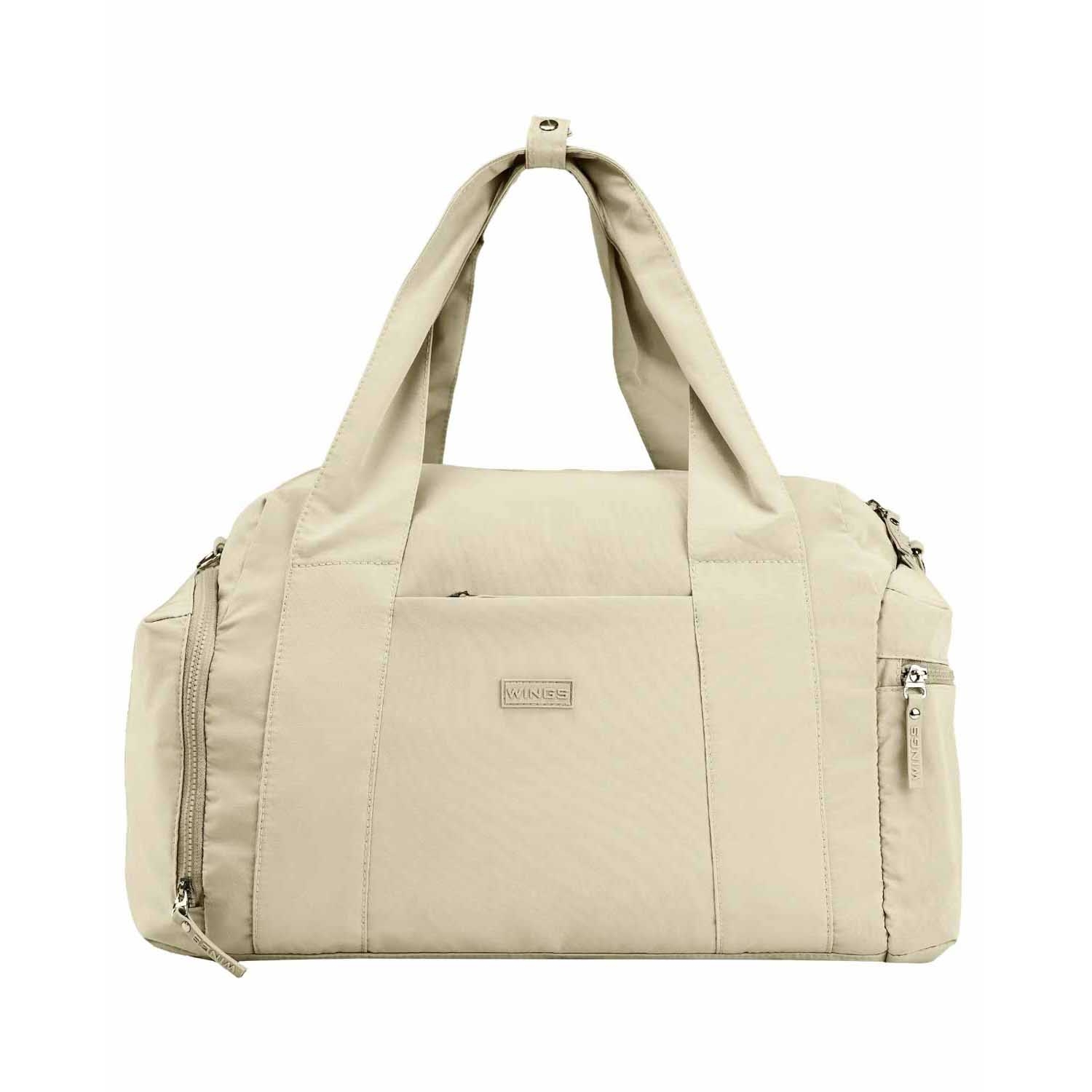 Torba podróżna sportowa Wings Solenne, 35 l, beżowa