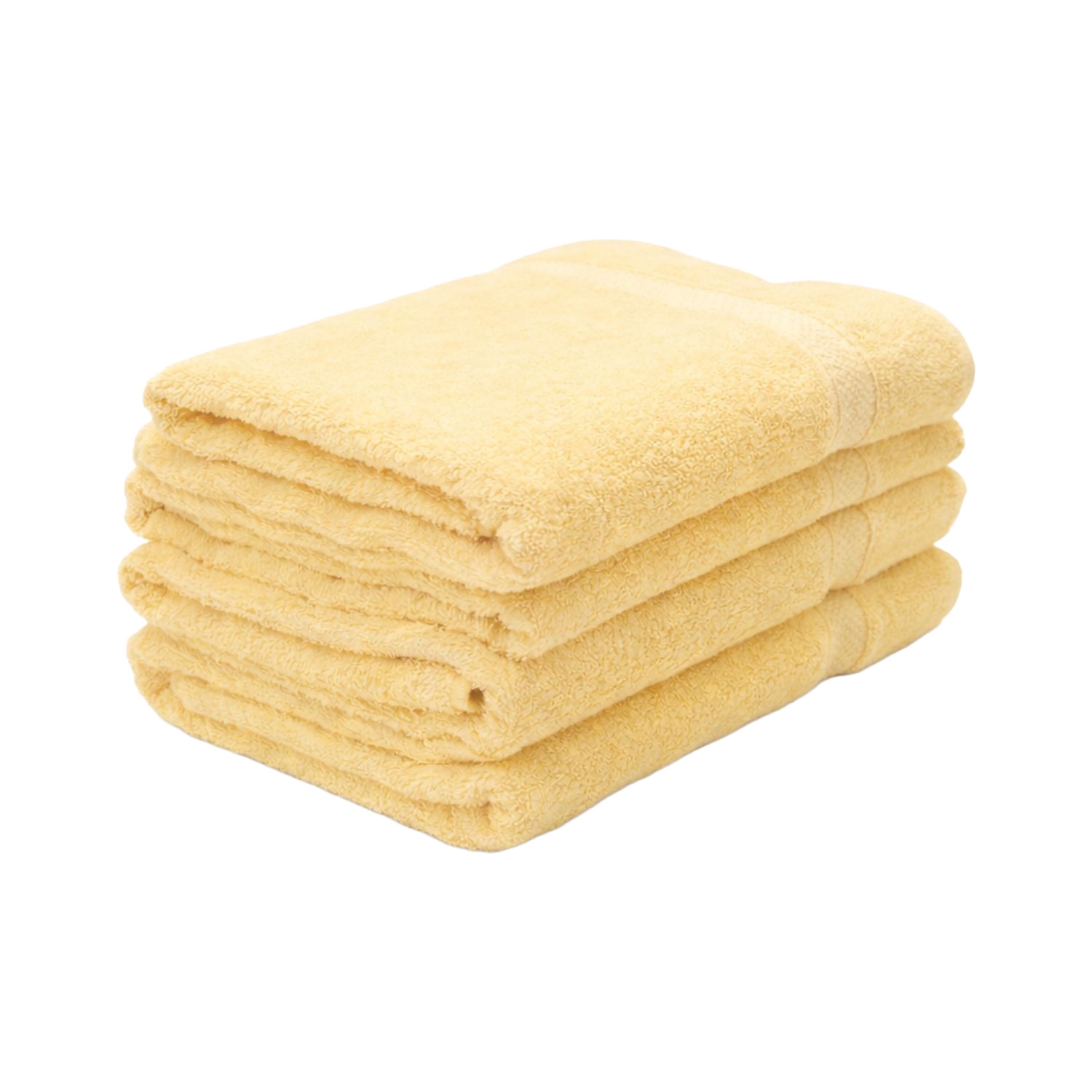 Zestaw ręczników frotte Art Soft Home, 500 g/m², 70 x 140 cm, 4 szt., żółte