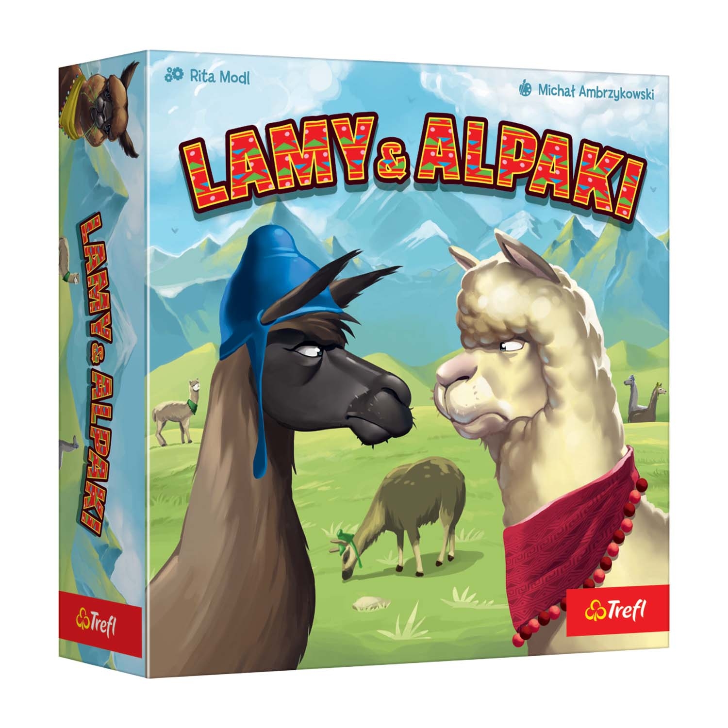 Gra planszowa Trefl Lamy i Alpaki, 6+