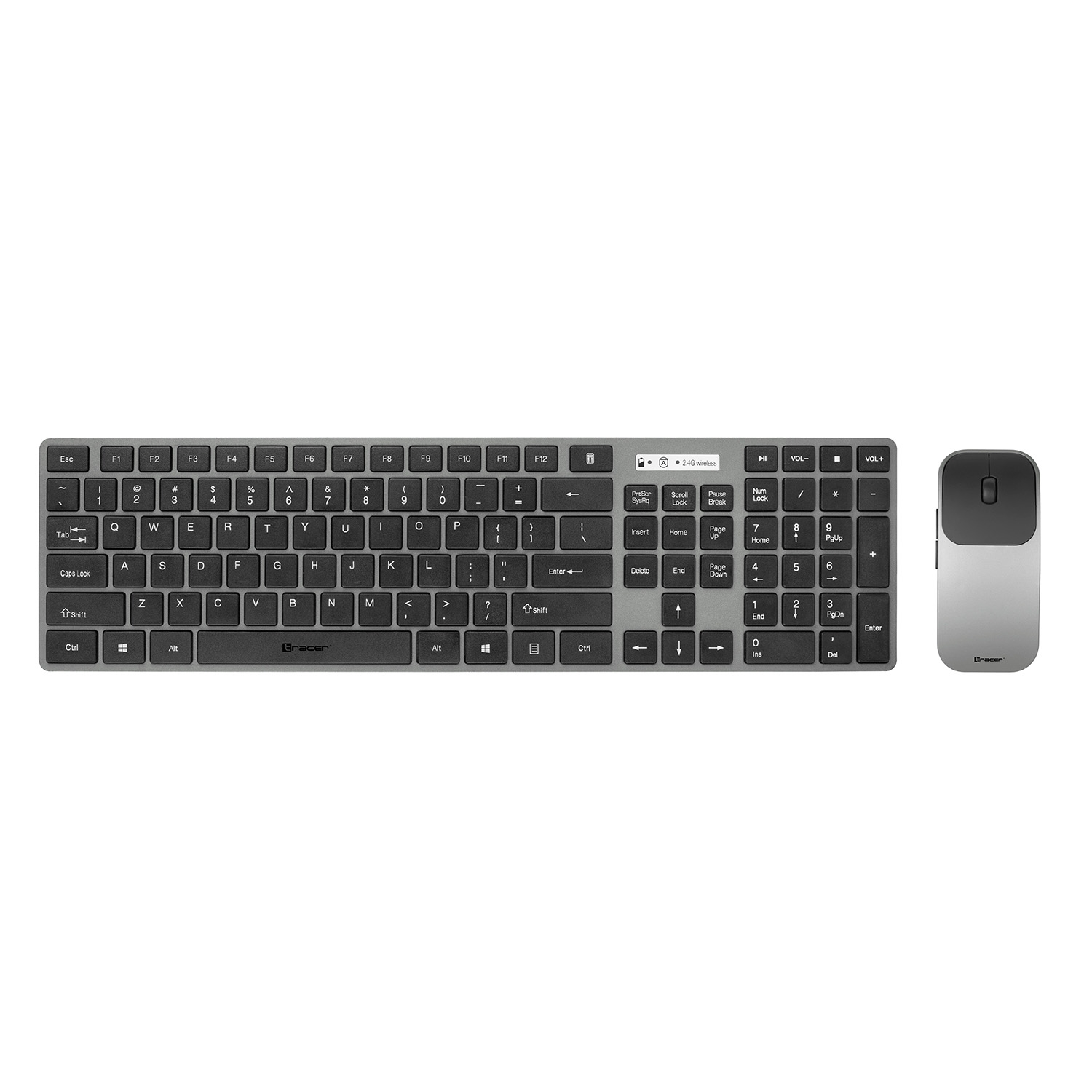 Klawiatura i myszka Tracer Set RF Nano, USB, bezprzewodowe