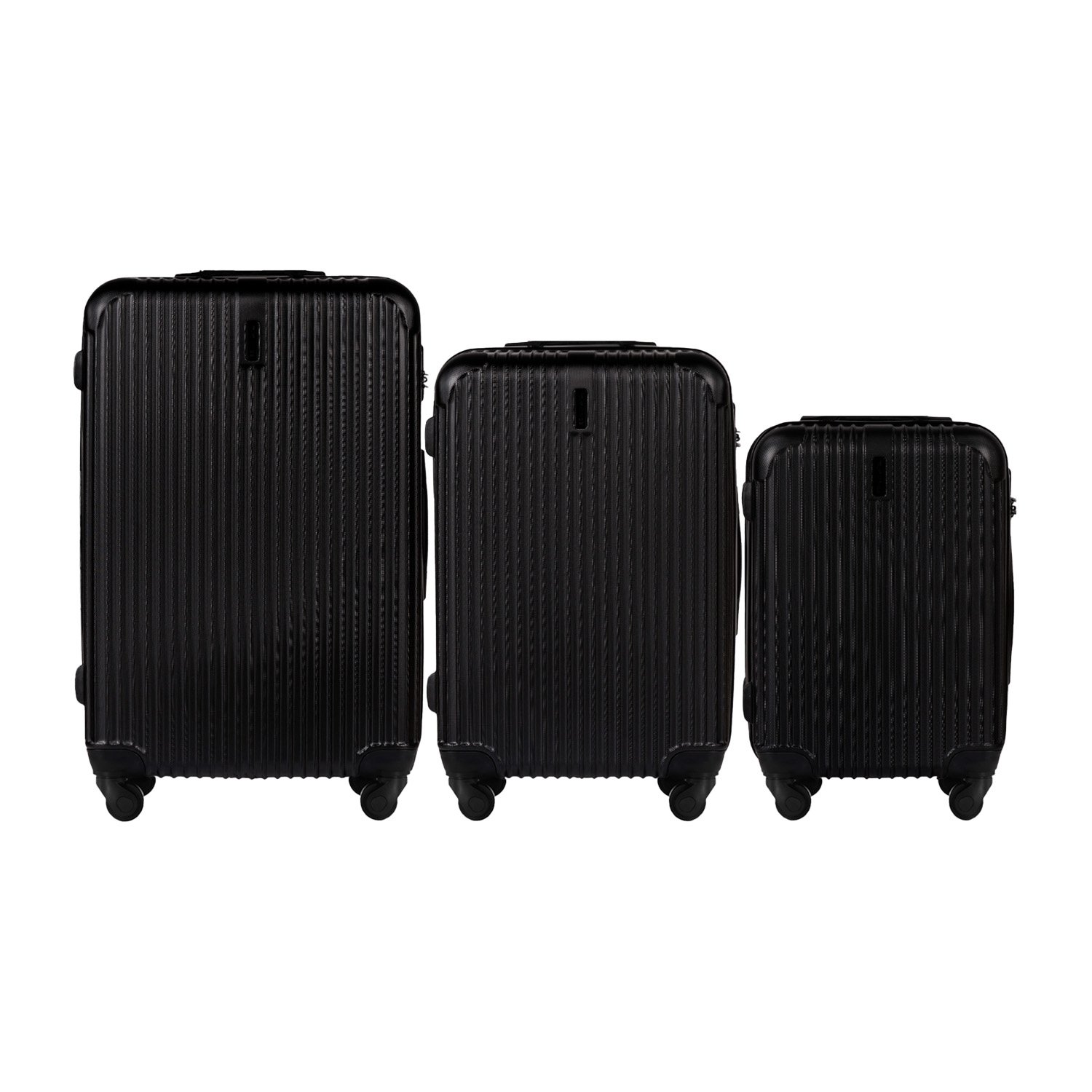 Zestaw walizek Wings Egret, 3 szt., czarne