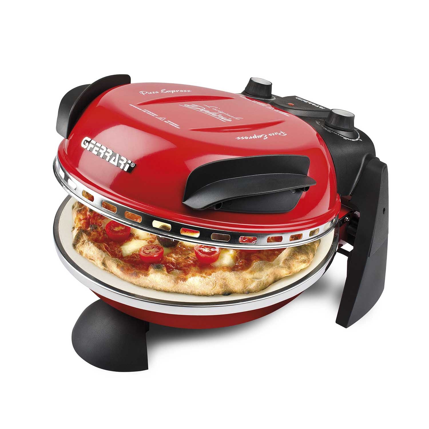 Piec do pizzy G3Ferrari G1000602 Delizia evo, czerwony