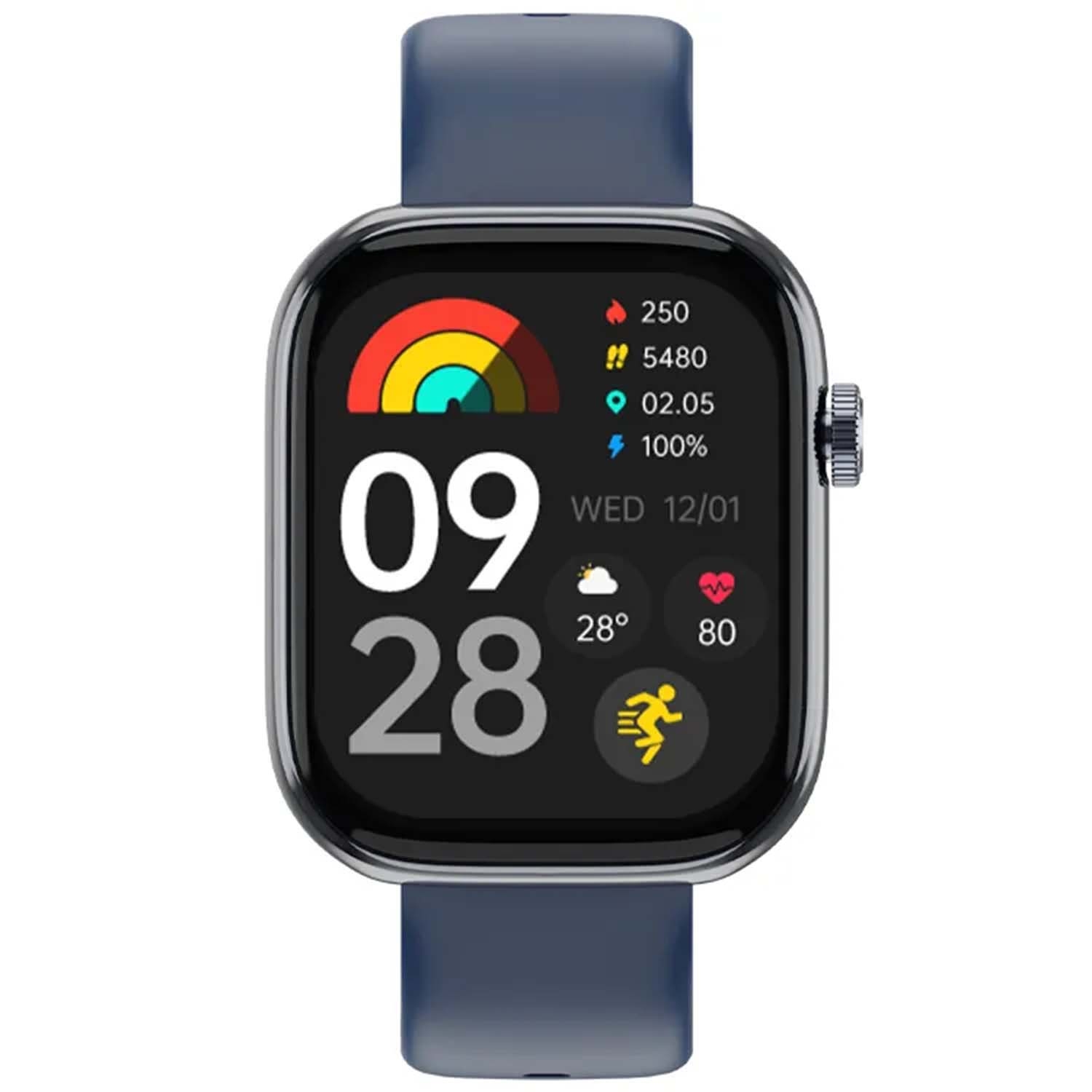 Smartwatch sportowy Imiki ST2, funkcja rozmów, granatowy