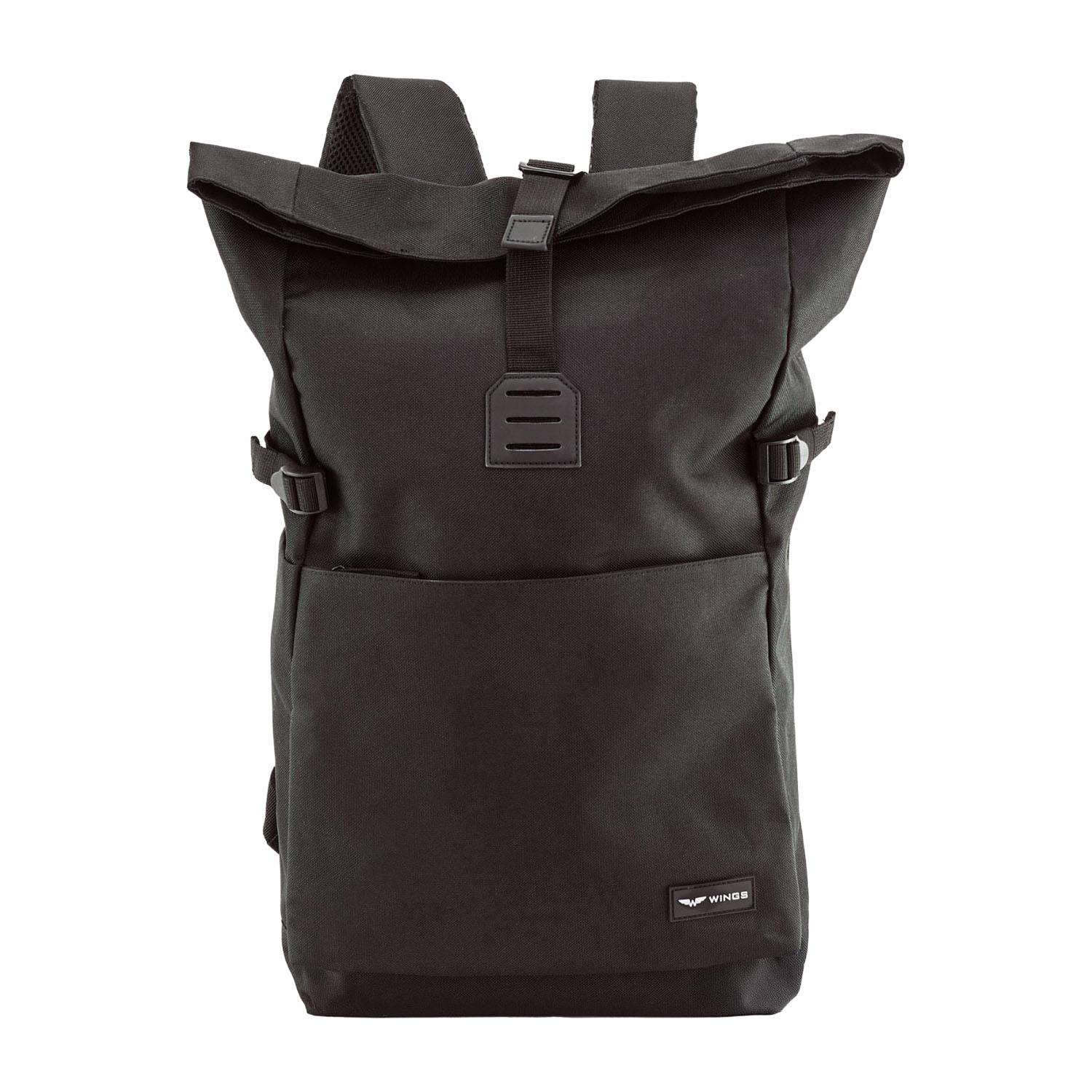 Plecak zwijany Wings Trogon, 16 l, czarny