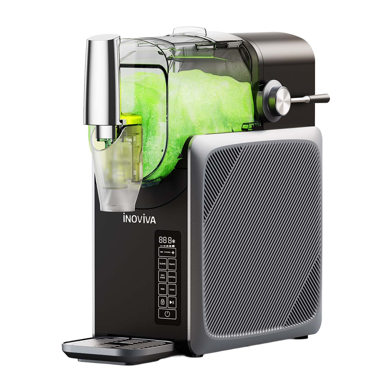 Maszyna do mrożonych napojów Inoviva Slushie S2.2, 2,6 l, szara