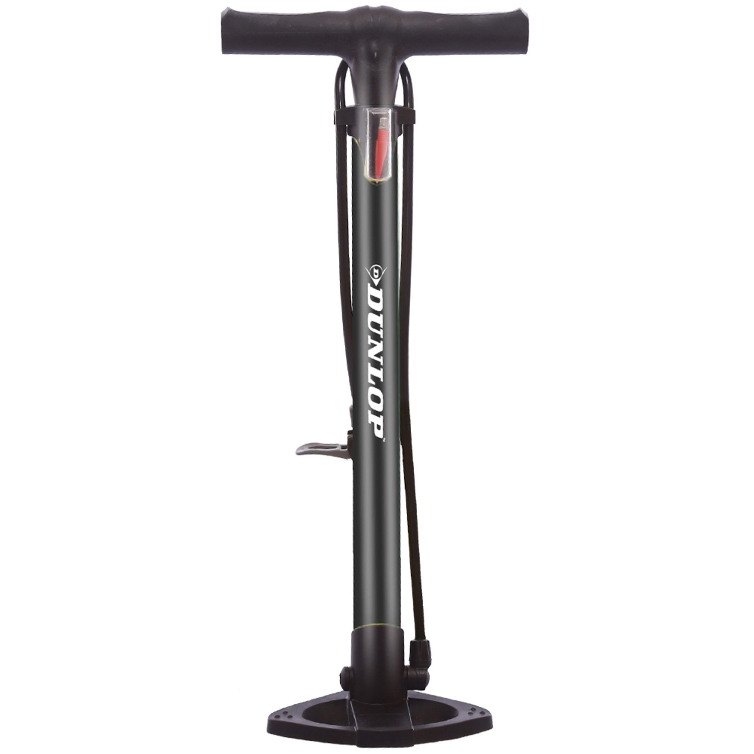 Pompka rowerowa podłogowa Dunlop, 12 bar 174 PSI, 2 adaptery