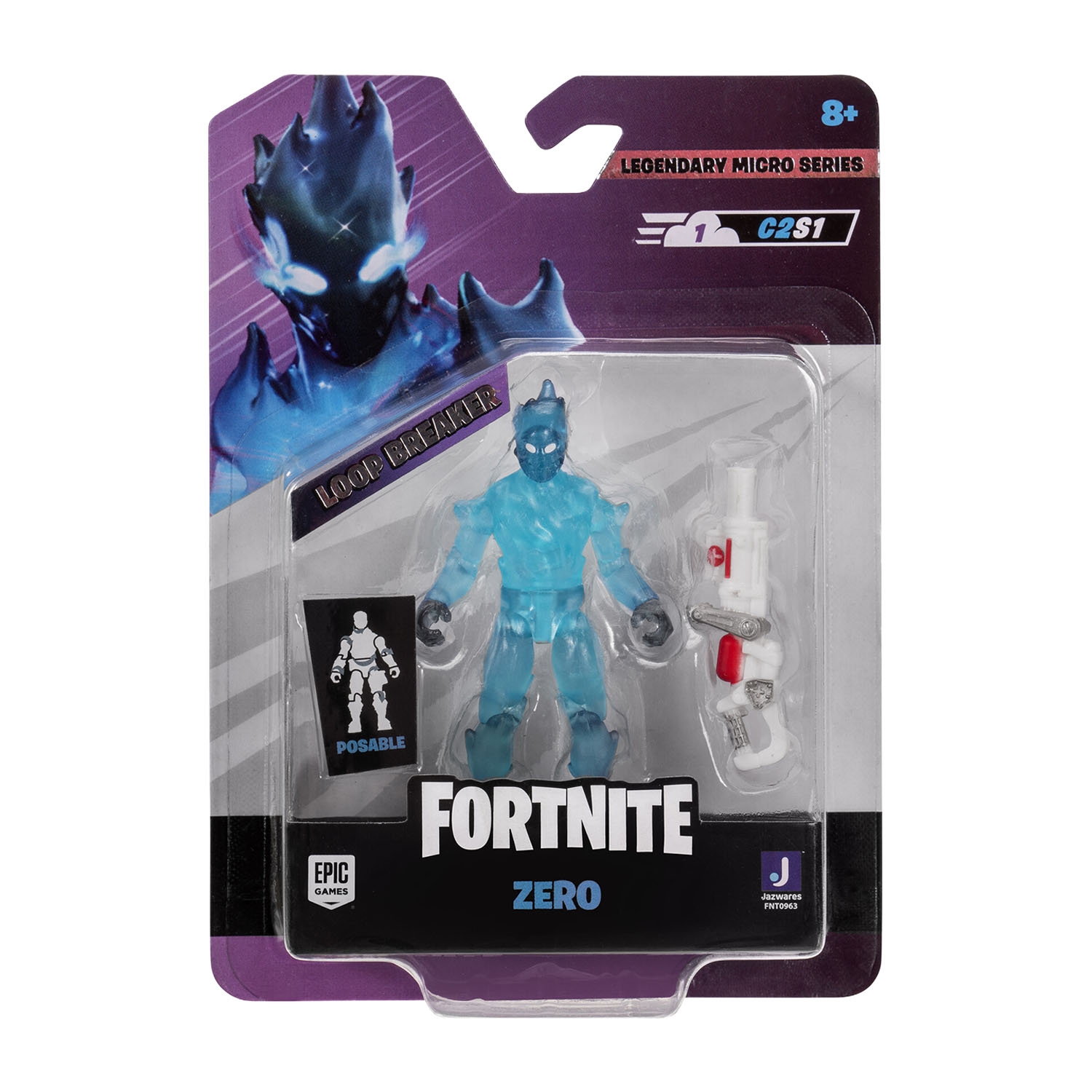 Figurka Fortnite Zero, 6,5 cm, ruchoma