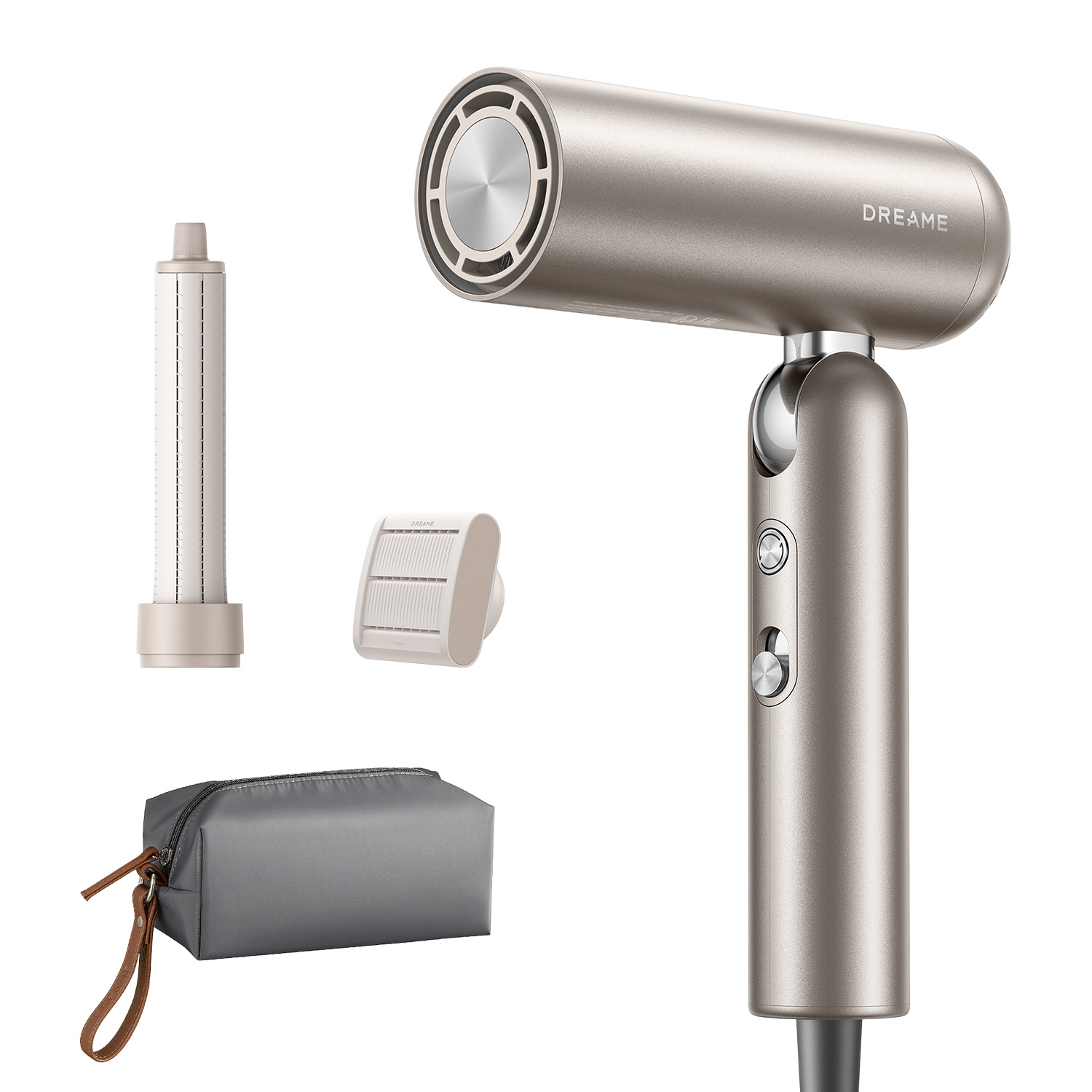 Urządzenie wielofunkcyjne do włosów Dreame Glory Pocket, 1300 W, złote