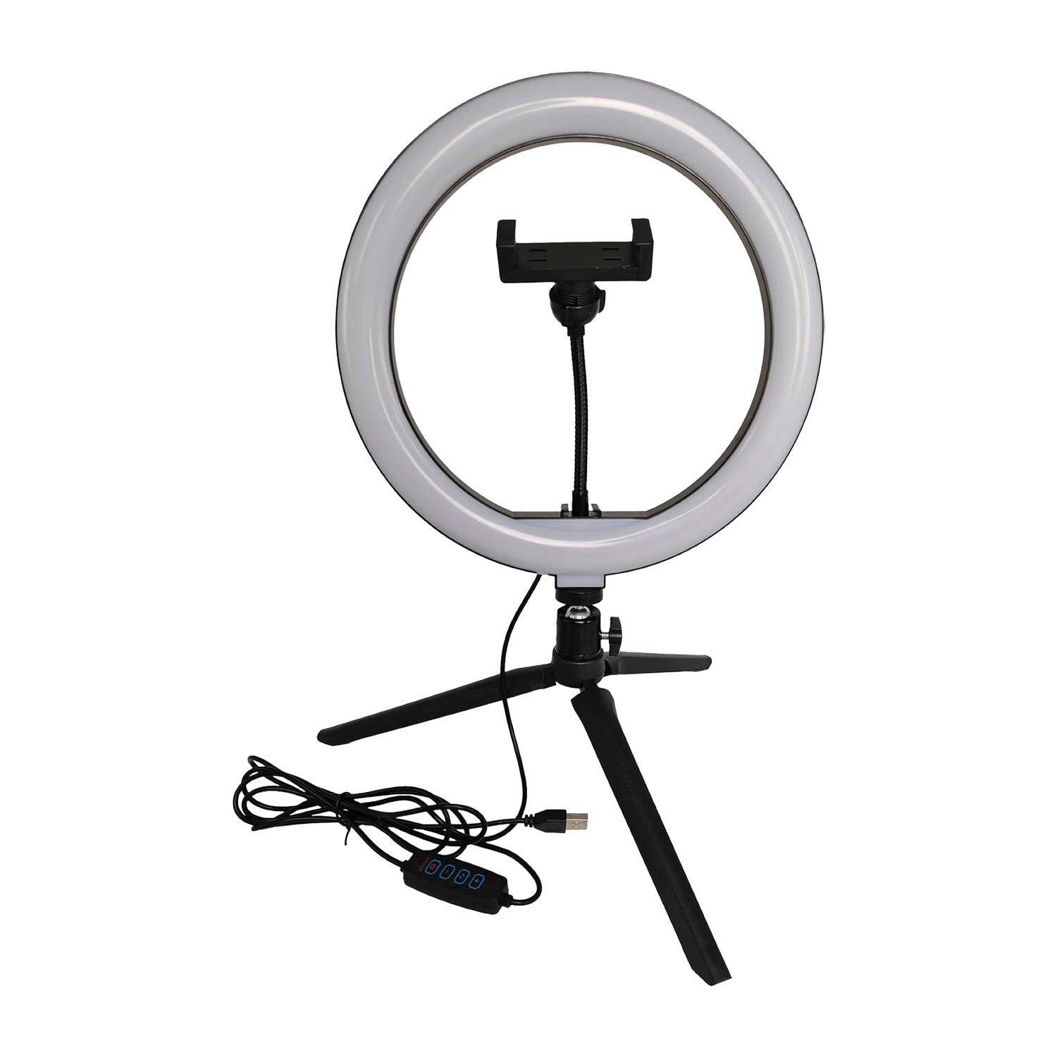 Lampa pierścieniowa LED Sanico Goldlux, do selfie, 26 cm, USB