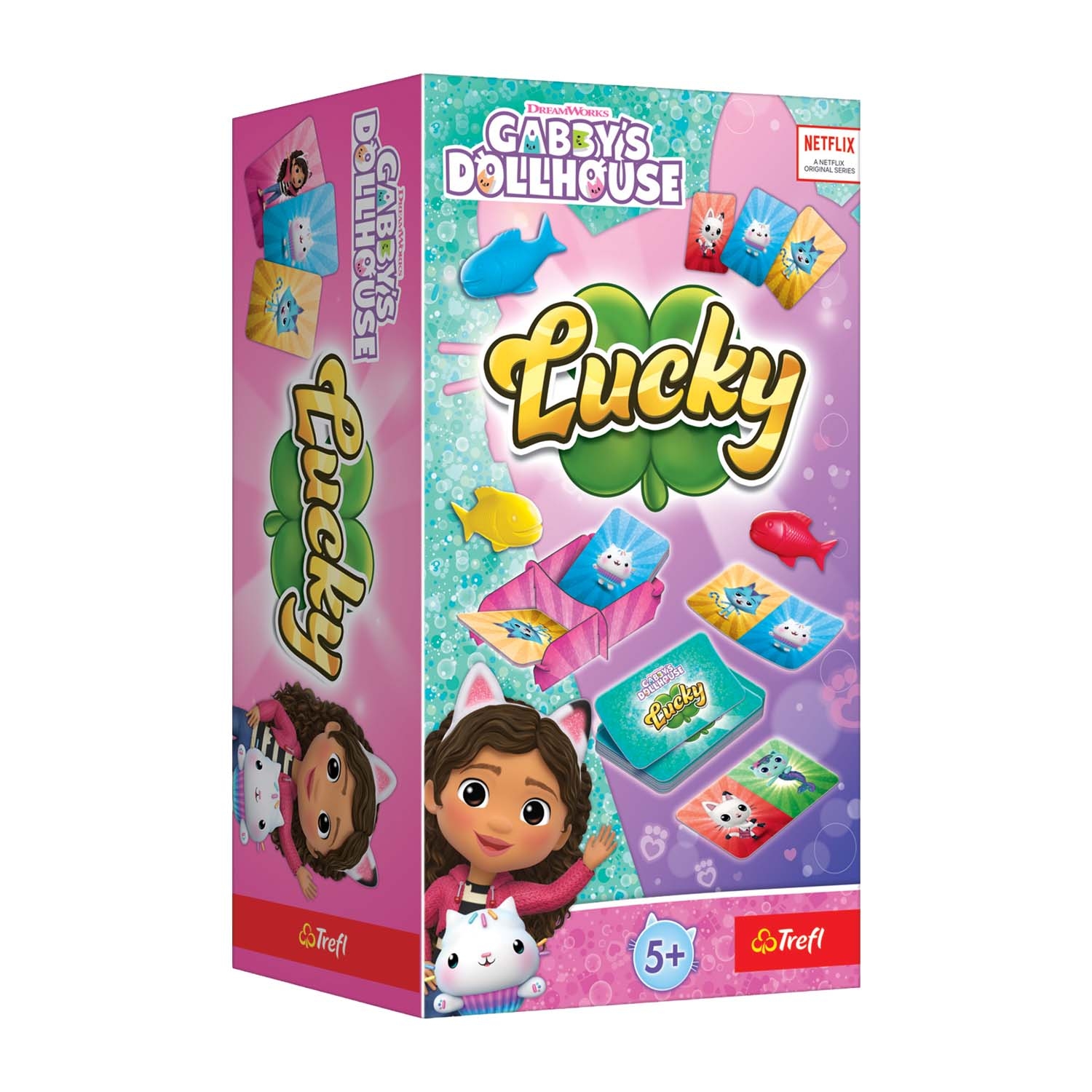 Gra karciana Trefl Lucky Koci Domek Gabi, 5+
