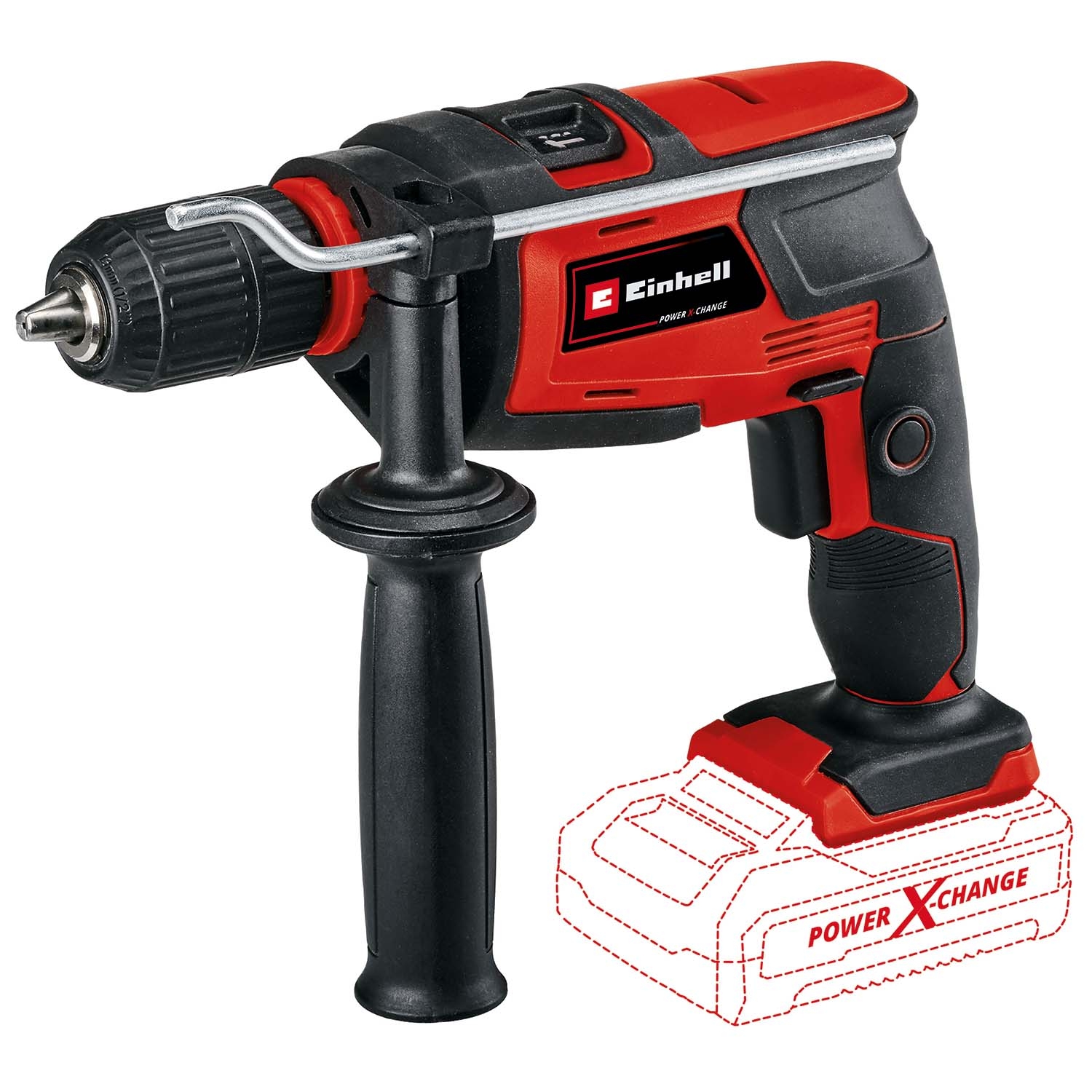 Akumulatorowa wiertarka udarowa Einhell TC-ID 18 LI Solo, 18 V