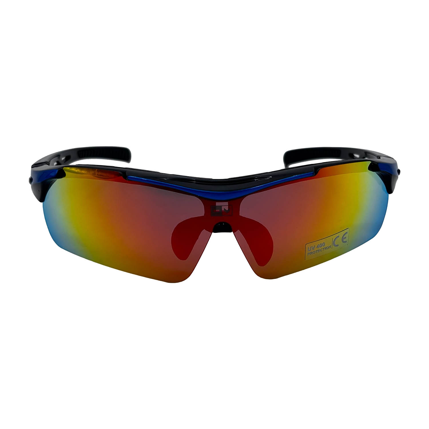 Okulary przeciwsłoneczne UV400 HiMountain, czarno-niebieskie
