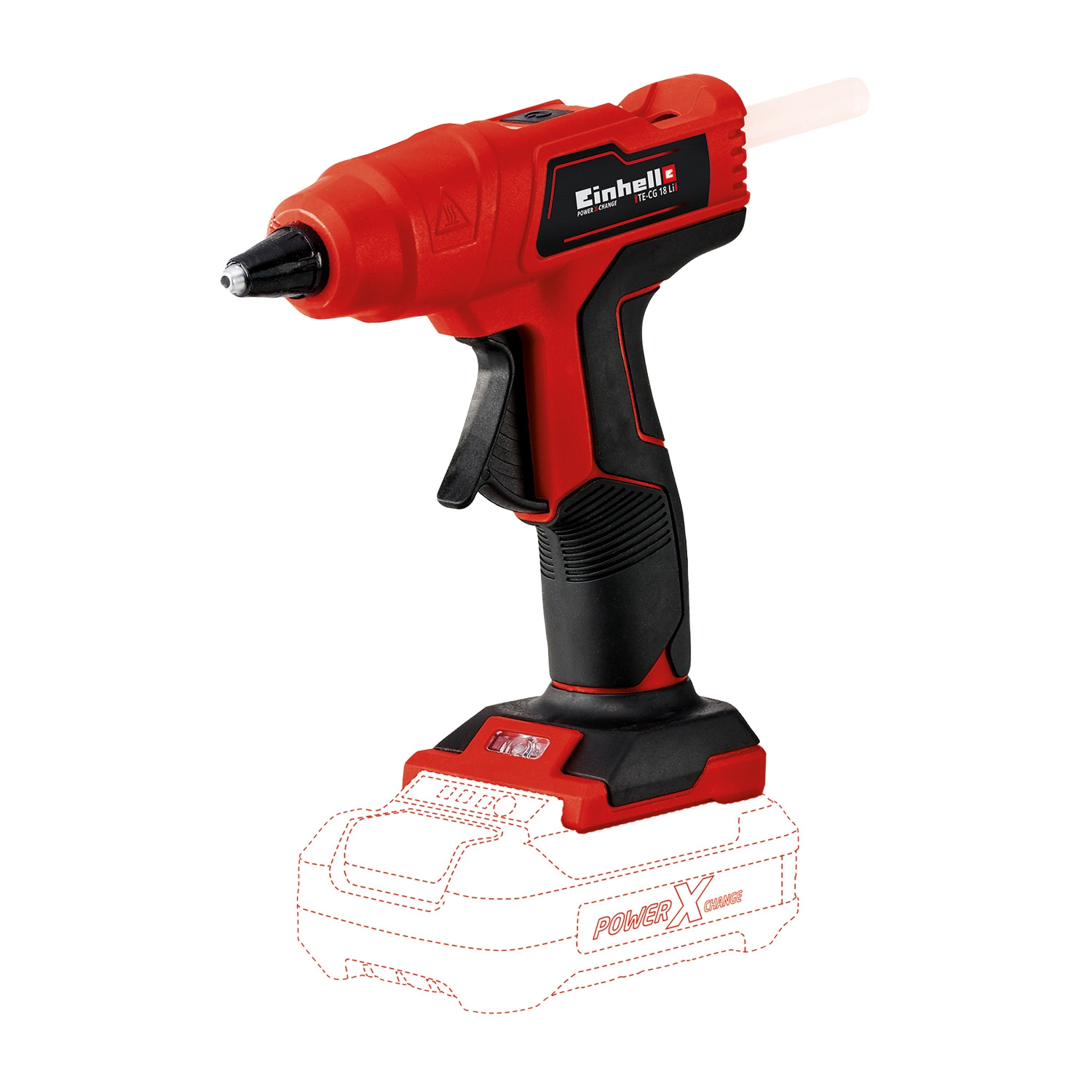 Akumulatorowy pistolet do kleju Einhell TE-CG 18 Li-Solo, 18 V