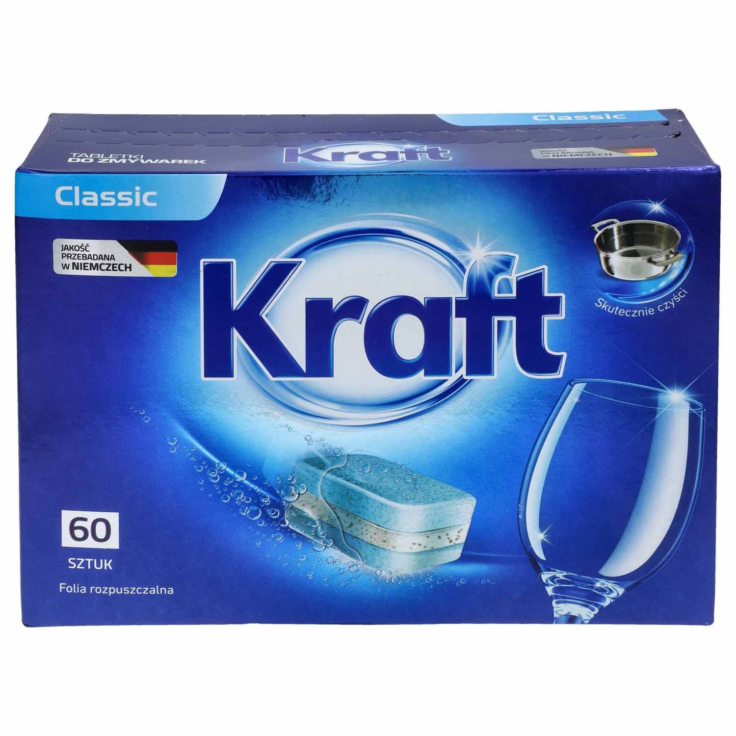 Tabletki do zmywarki Kraft Classic, 60 szt.