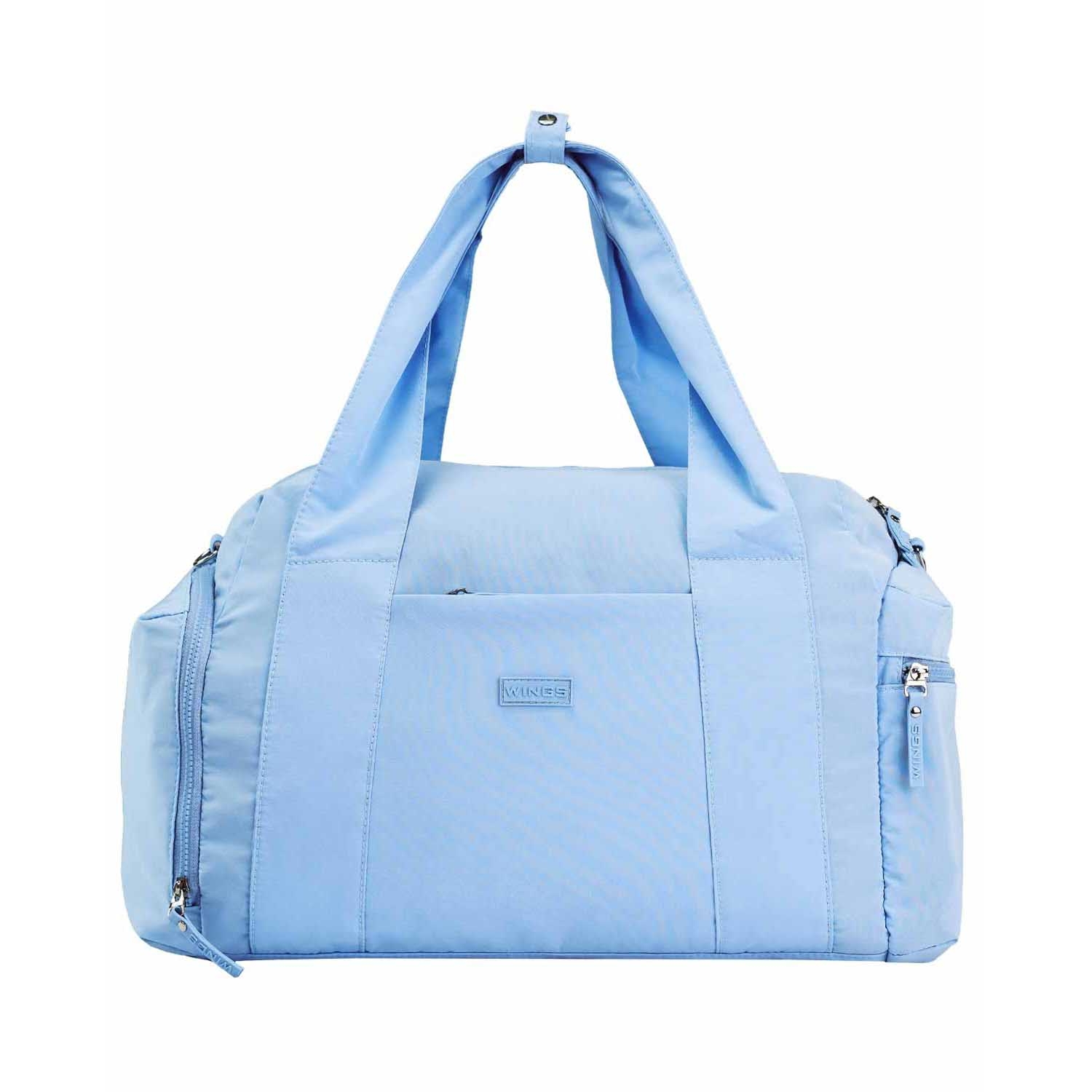 Torba podróżna sportowa Wings Solenne, 35 l, niebieska
