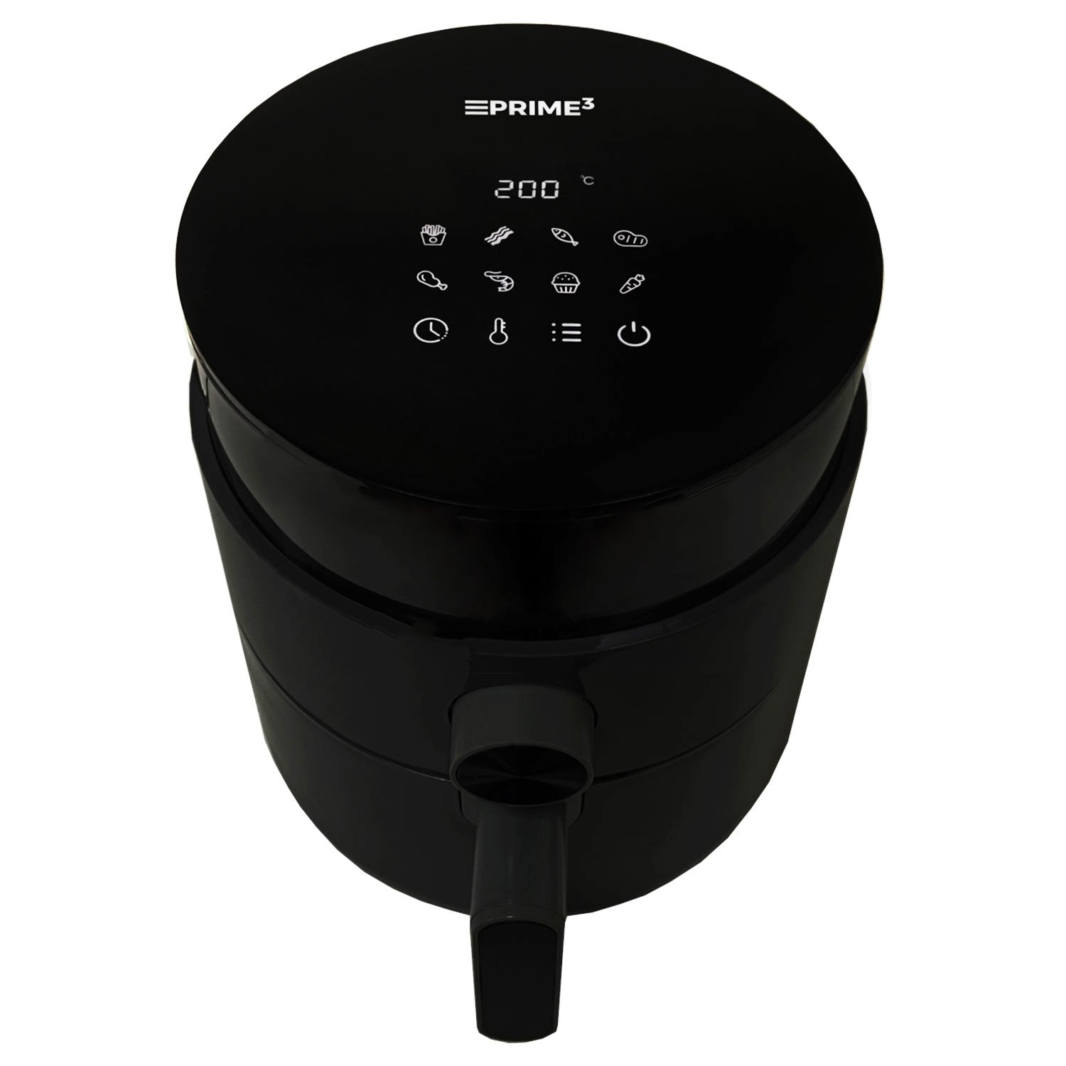 Frytkownica beztłuszczowa Prime3 SAF31, 1200 W, 2,5 l, czarna