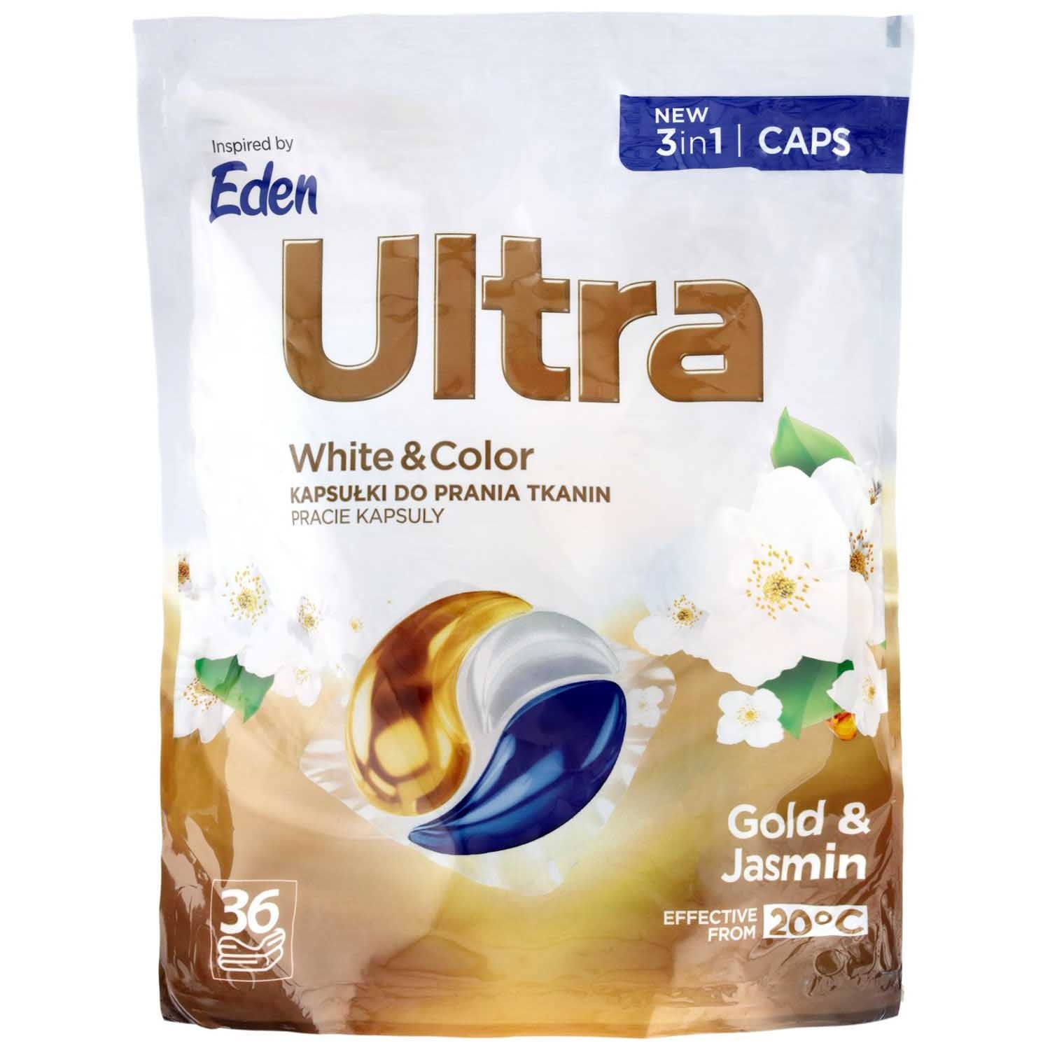 Kapsułki do prania Ultra Gold Jasmin, 36 szt.