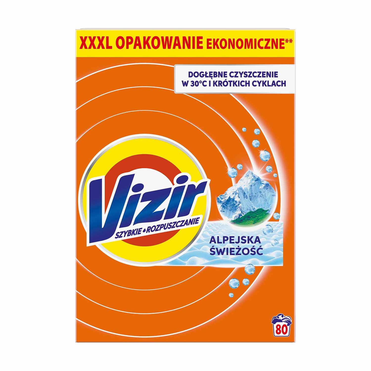 Proszek do prania Vizir Alpine Fresh, 4,4 kg