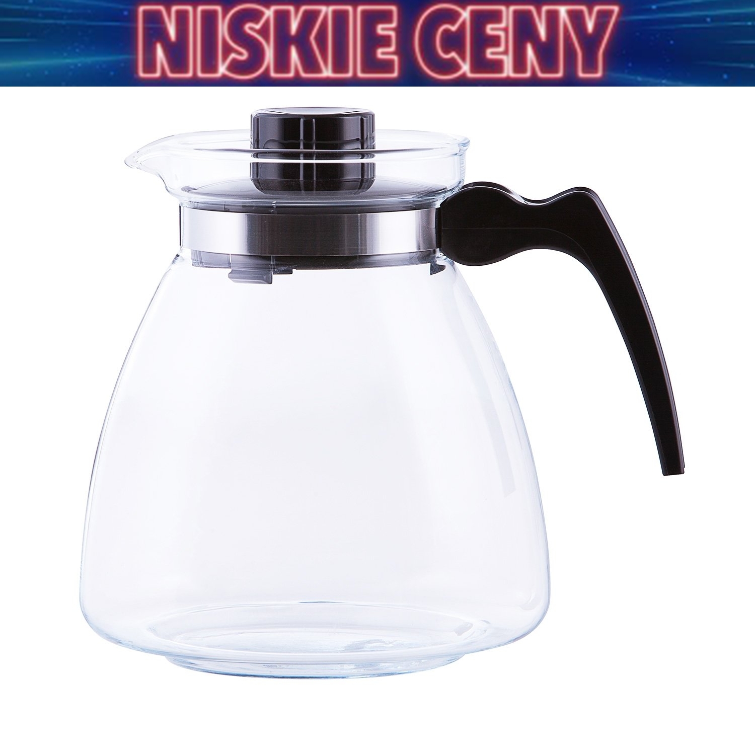 Dzbanek żaroodporny EWA, stożek, 2,1 l