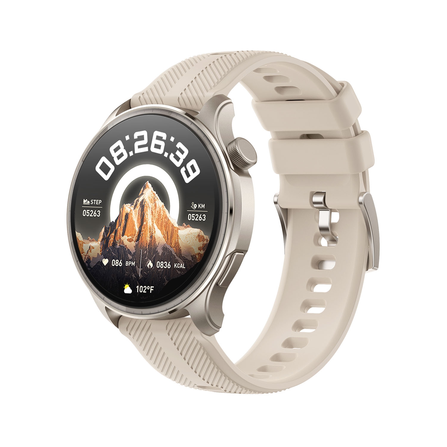 Smartwatch Tracer SM7 Astral Starlight, AMOLED, beżowy