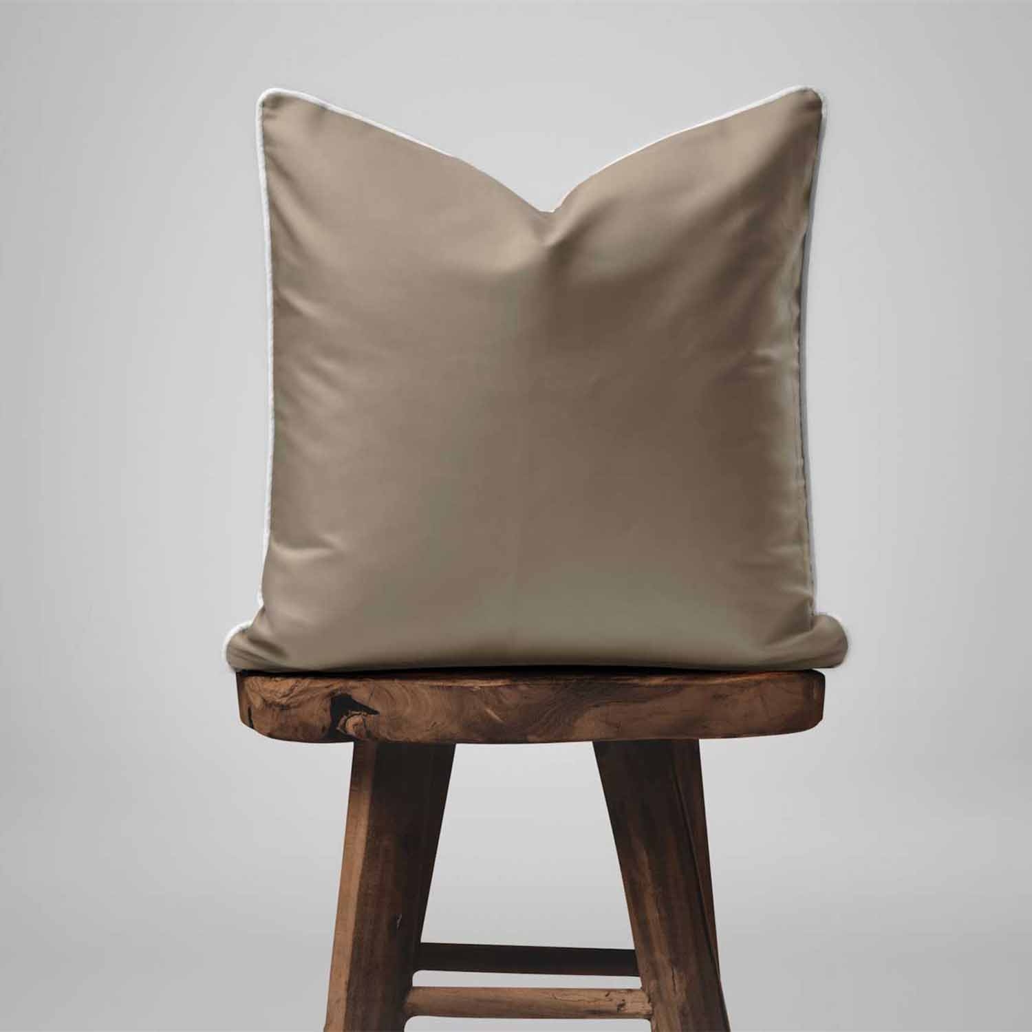 Poszewka na poduszkę z makosatyny 40 x 40 cm Pure Collection, 2 szt., taupe