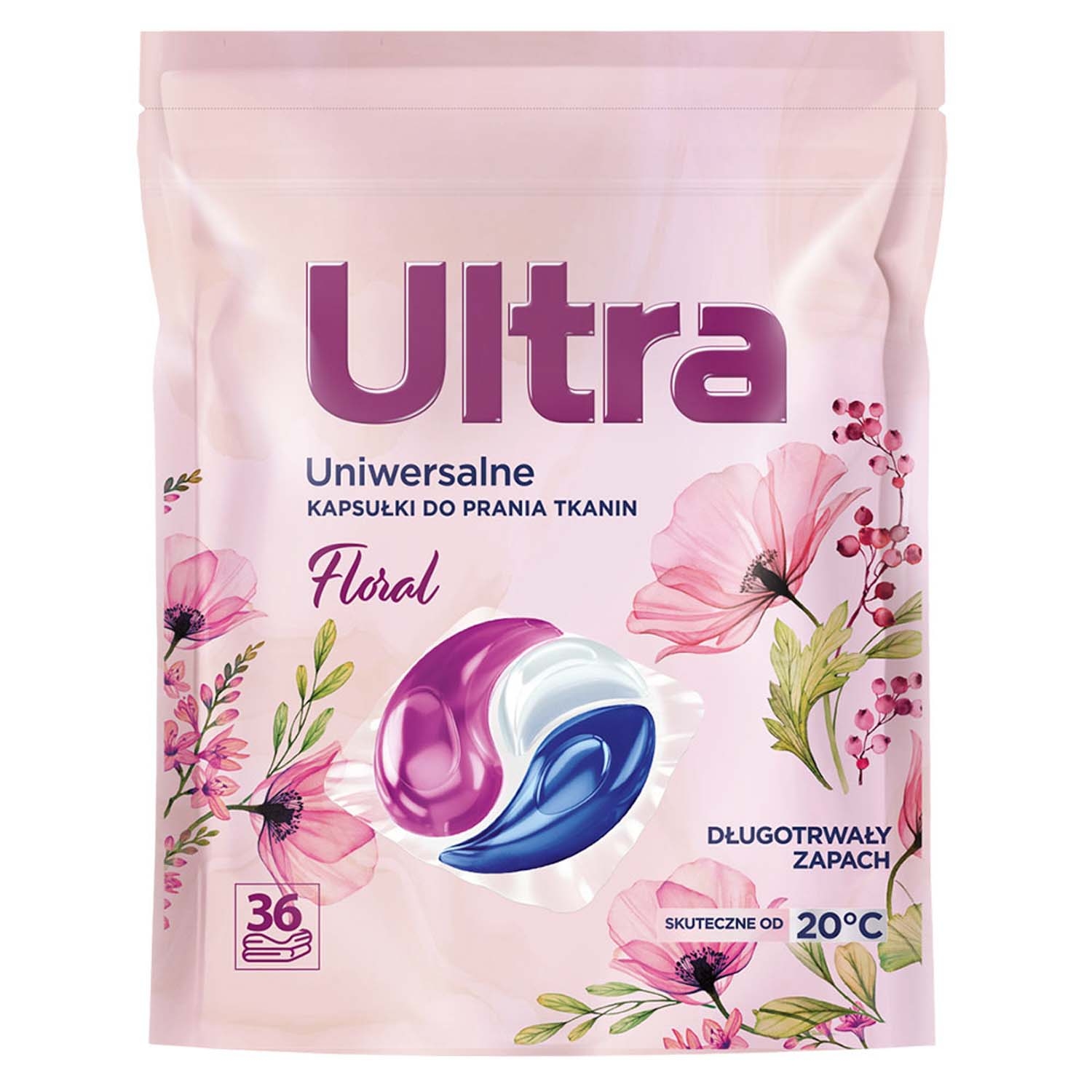 Kapsułki do prania Ultra Floral, 36 szt.