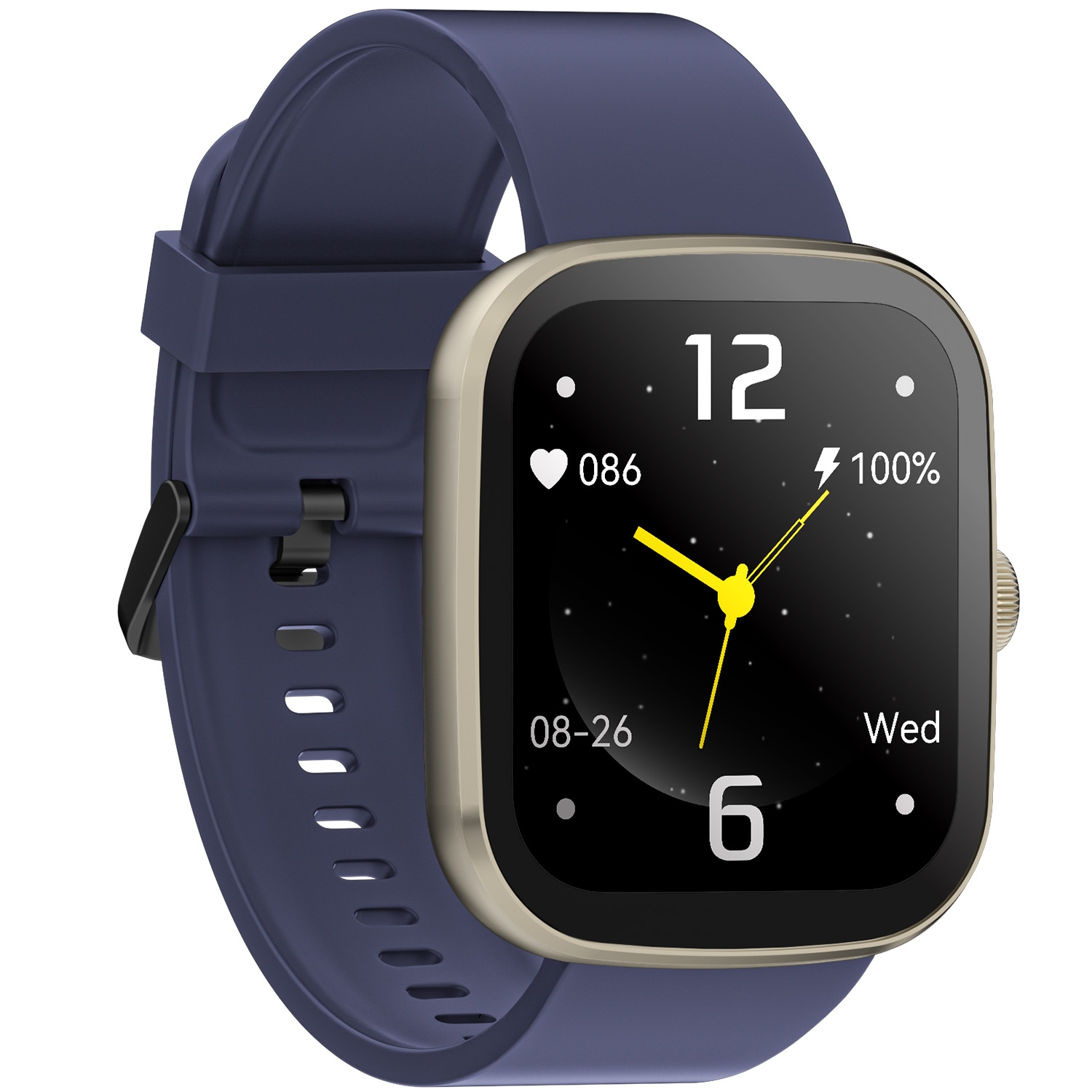 Smartwatch Imiki Frame 2 Lite Starlight, 1,96”, wodoodporny, niebiesko-złoty