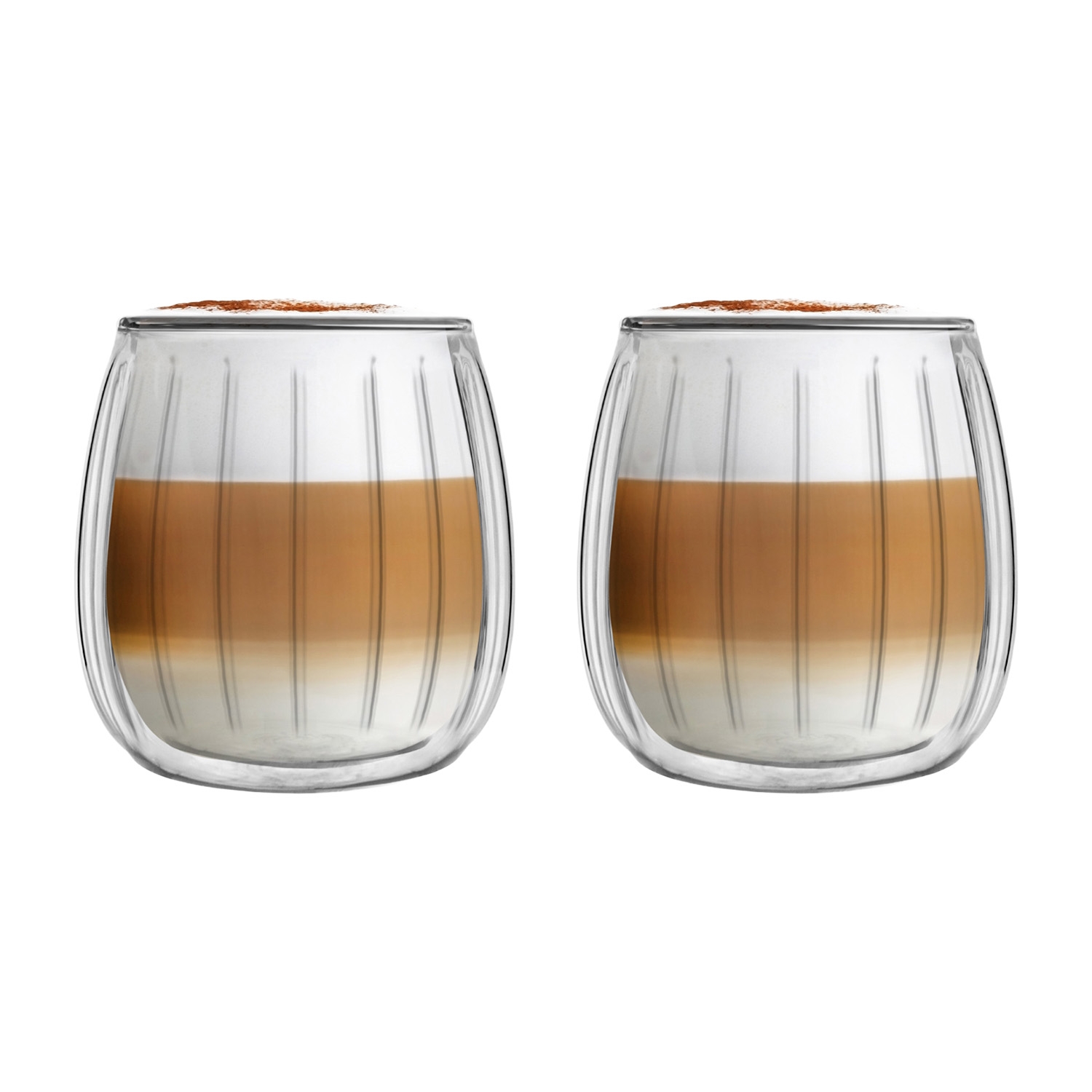 Komplet 2 szklanek termicznych Vialli Design Tulip, 250 ml, z podwójną ścianką
