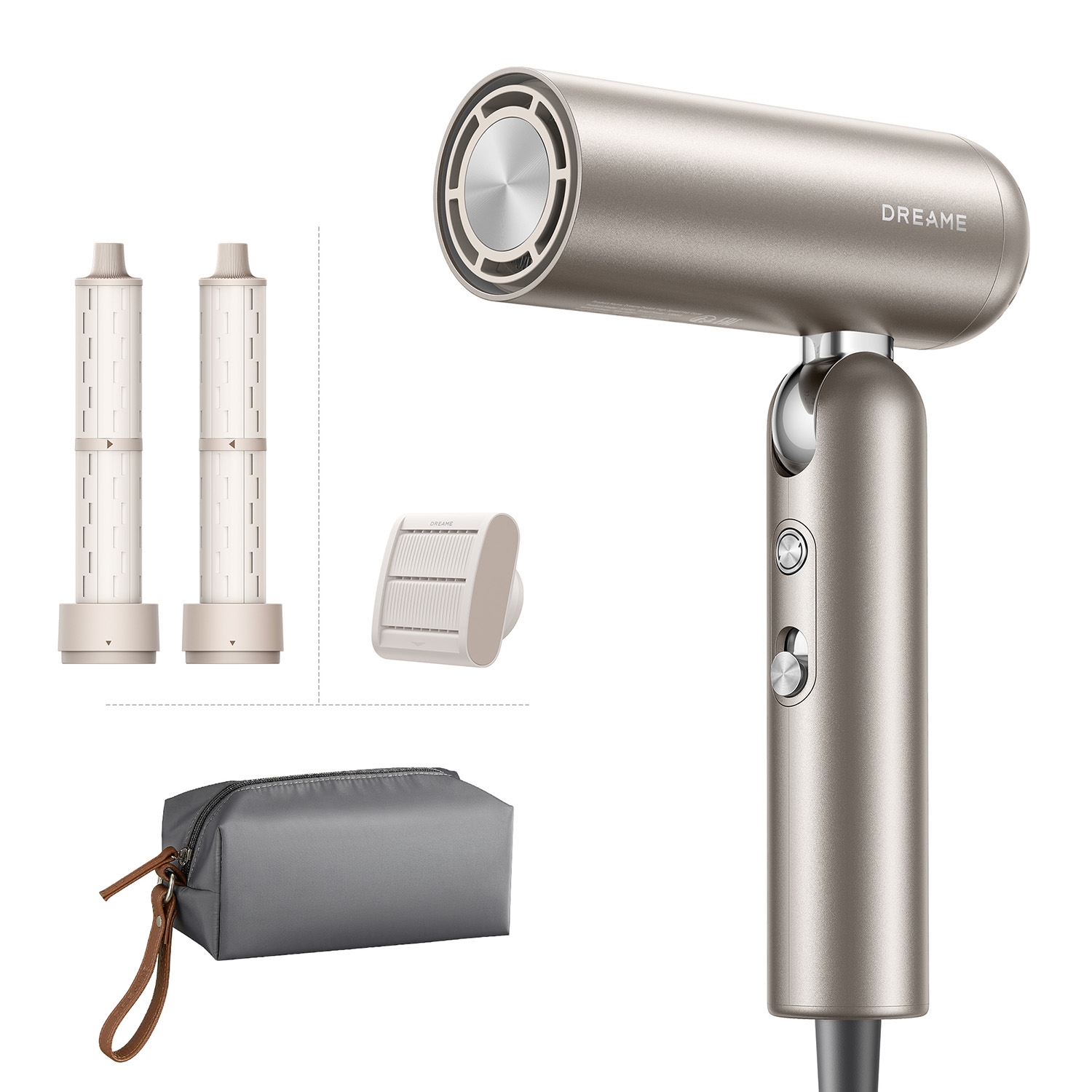 Urządzenie wielofunkcyjne do włosów Dreame Pocket Pro, 1300 W, złote