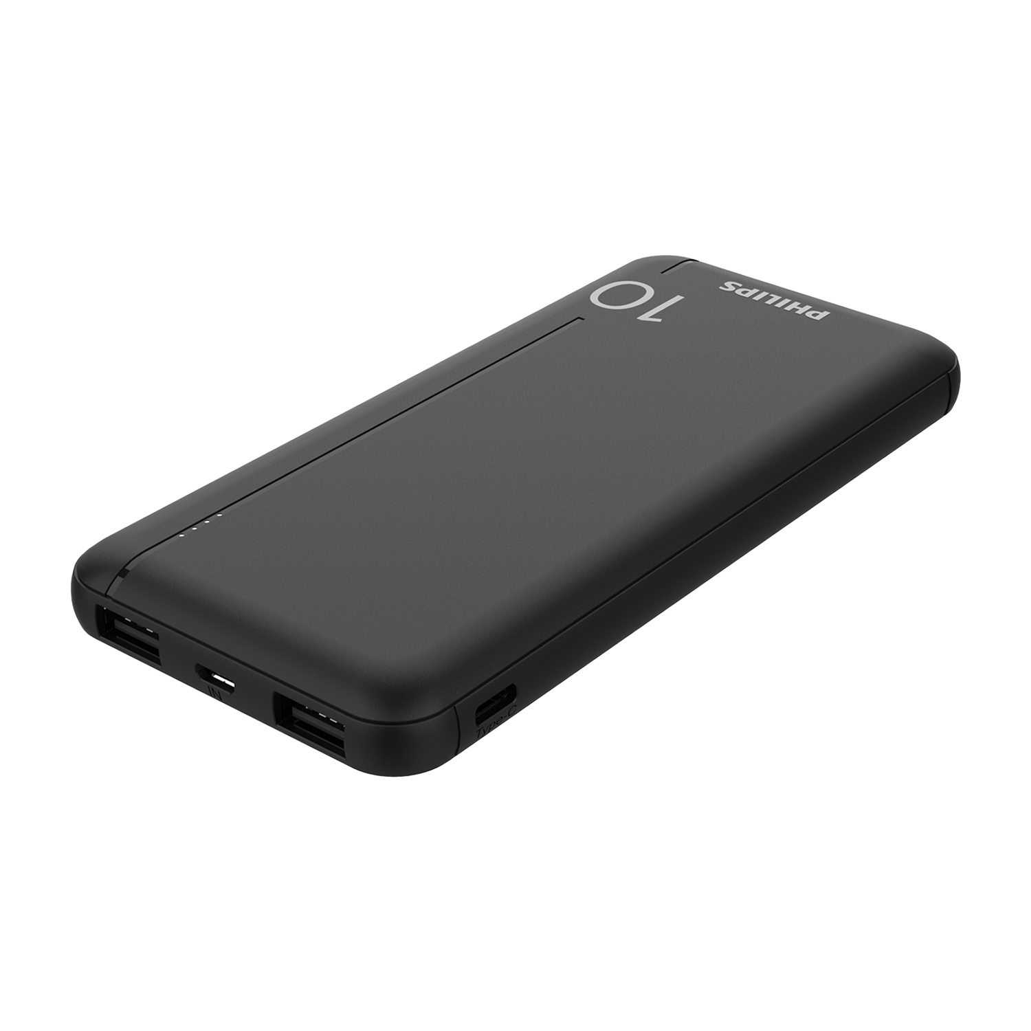Powerbank Philips DLP1810NB/62, 10000 mAh, 10 W, czarny