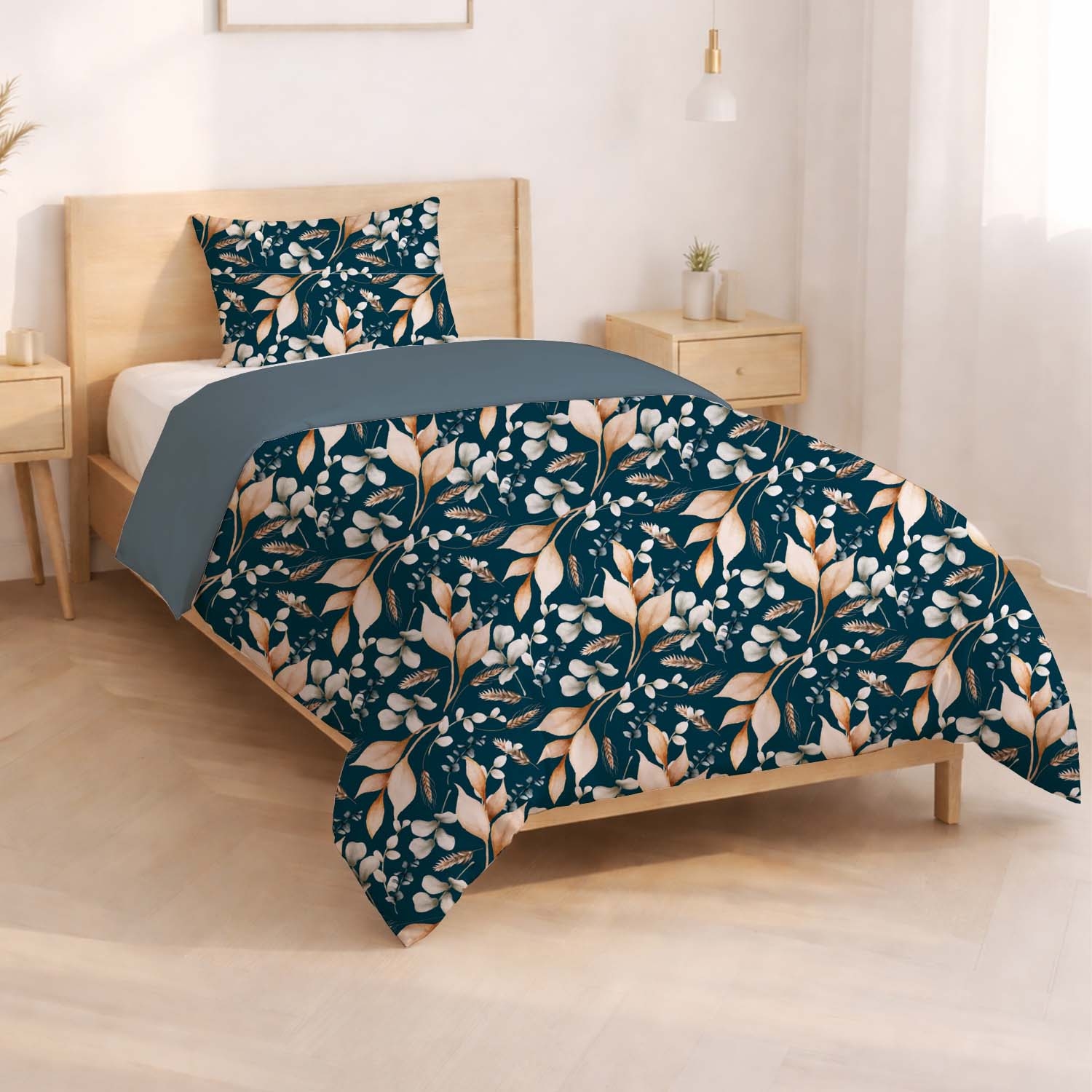 Pościel bawełniana 140 x 200 cm Pation Home Vivienne, zielona