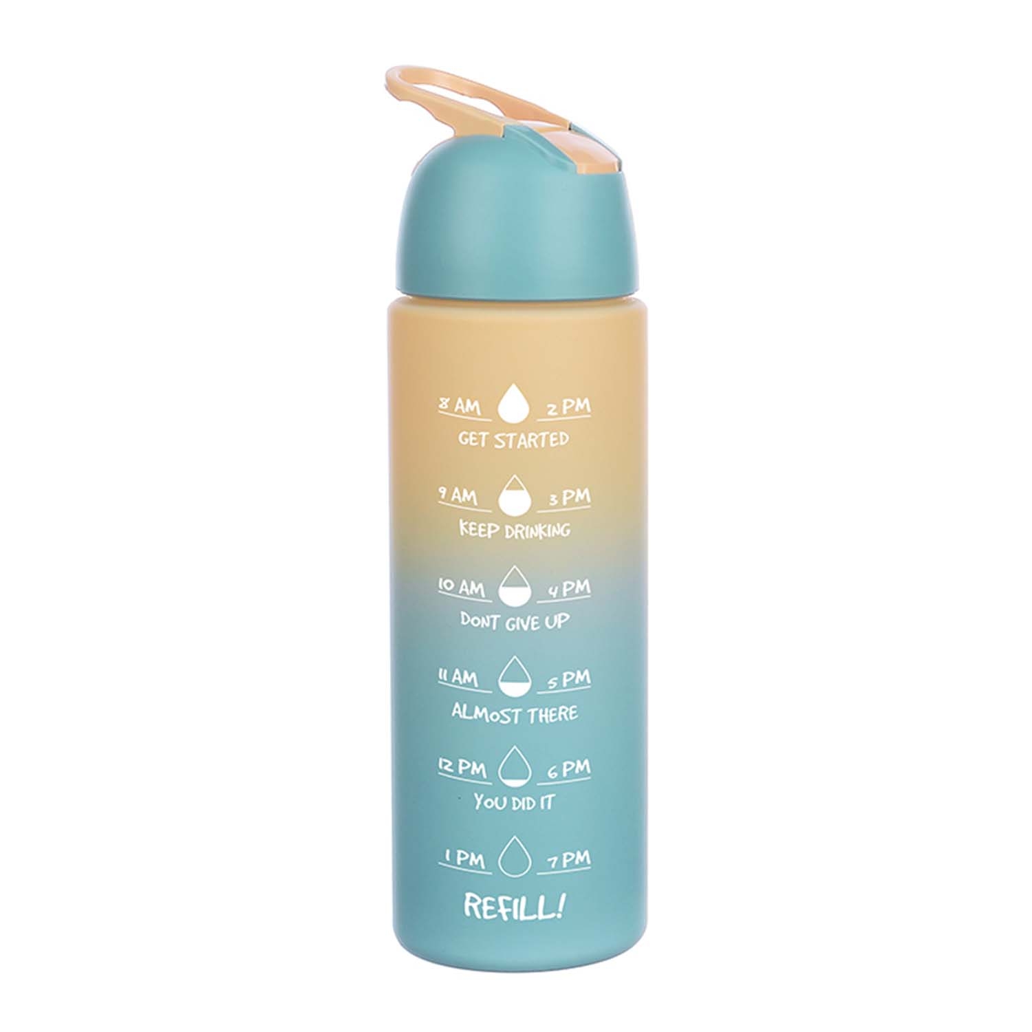 Butelka motywacyjna Florina Morella, 700 ml, niebieska