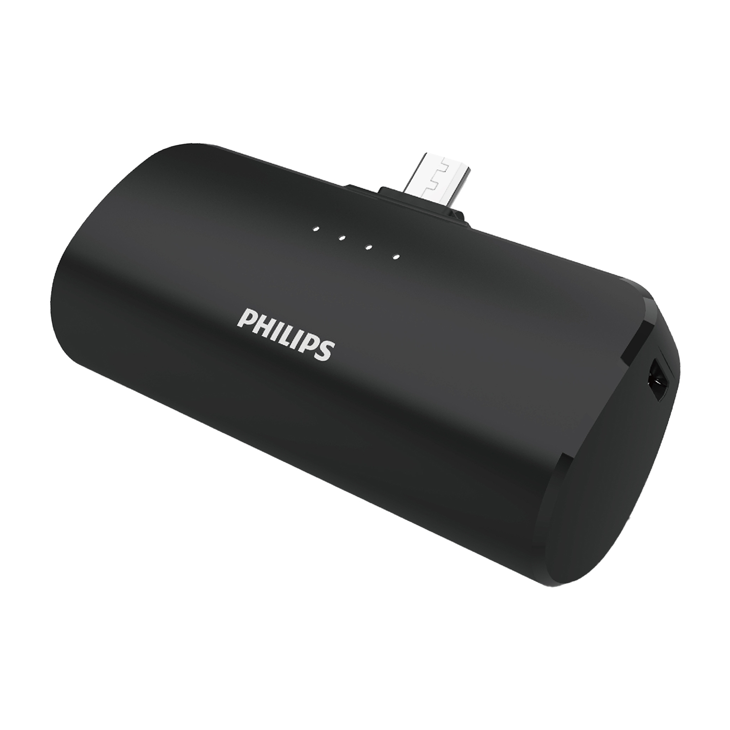 Powerbank Philips DLP2510U/00, micro-USB, 2500 mAh, 10 W, czarny