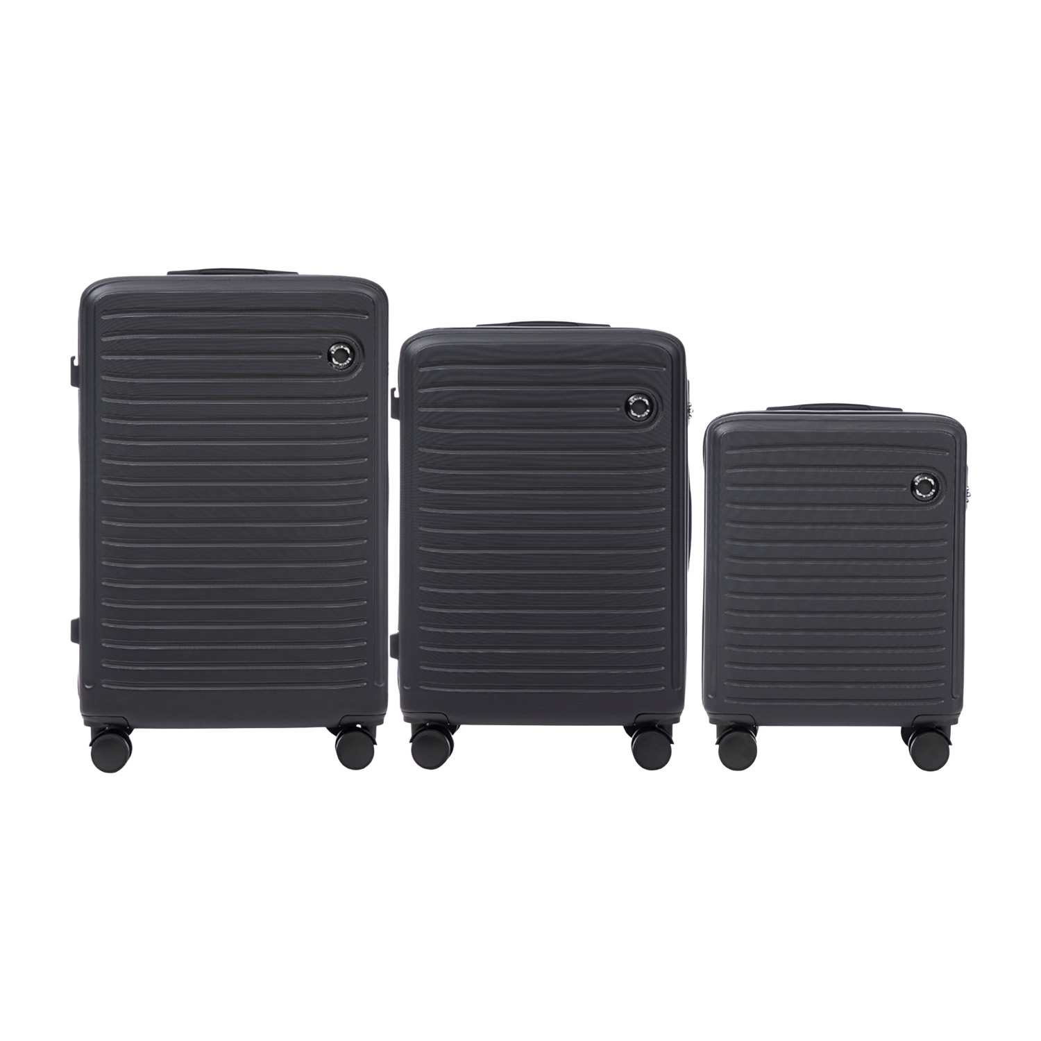 Zestaw walizek Wings Coot, 3 szt., czarne