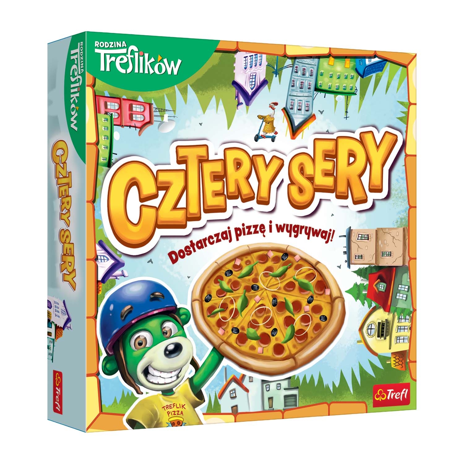 Gra planszowa Trefl Cztery Sery, 5+