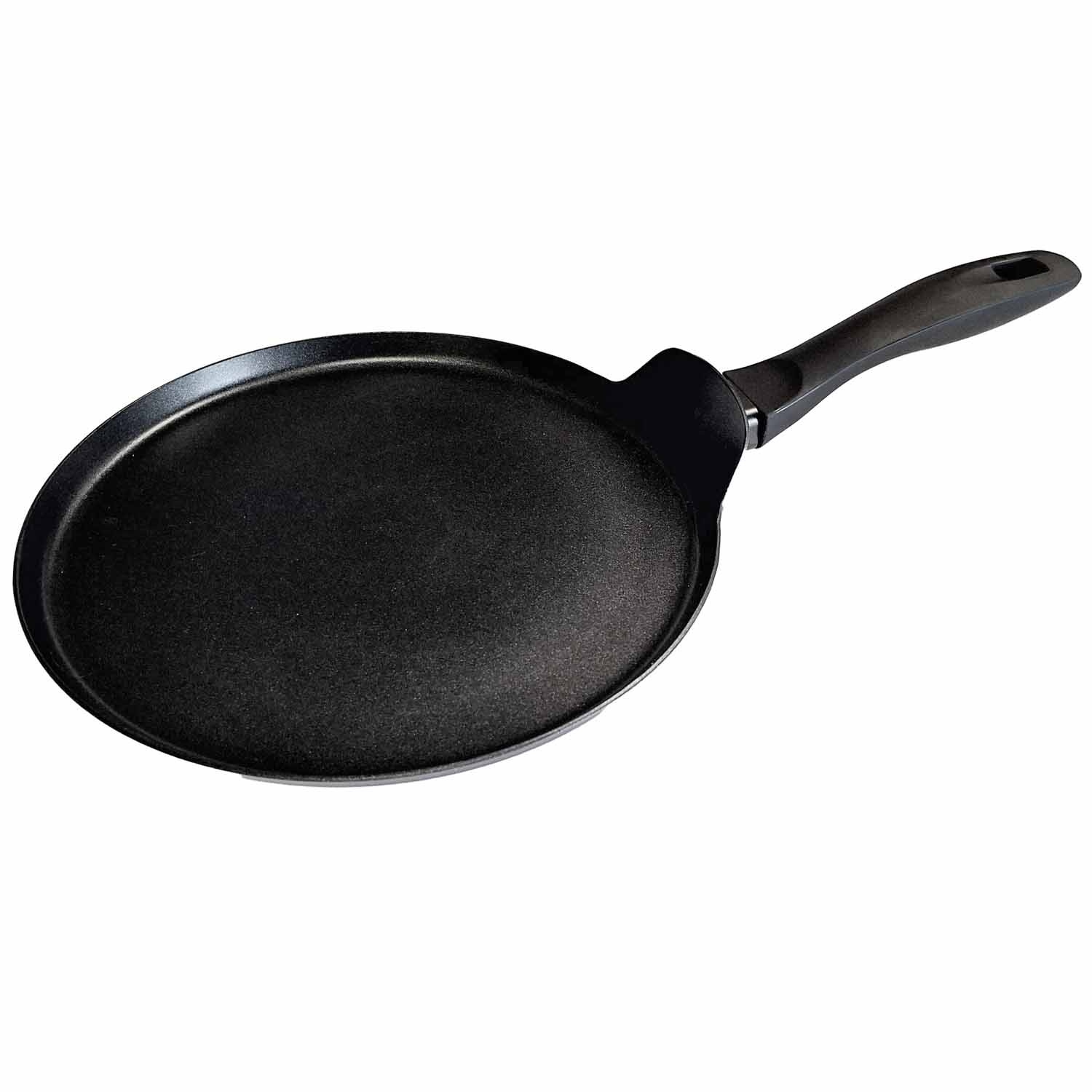 Patelnia aluminiowa do naleśników Zwieger Rovana, 26 cm, czarna