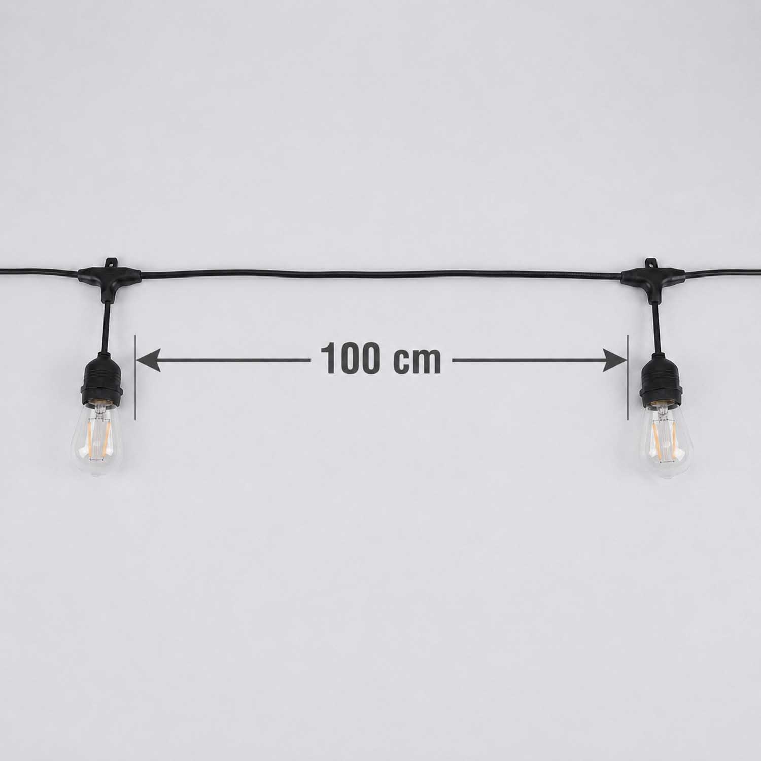Girlanda ogrodowa Meven, 20 żarówek LED, 20 m