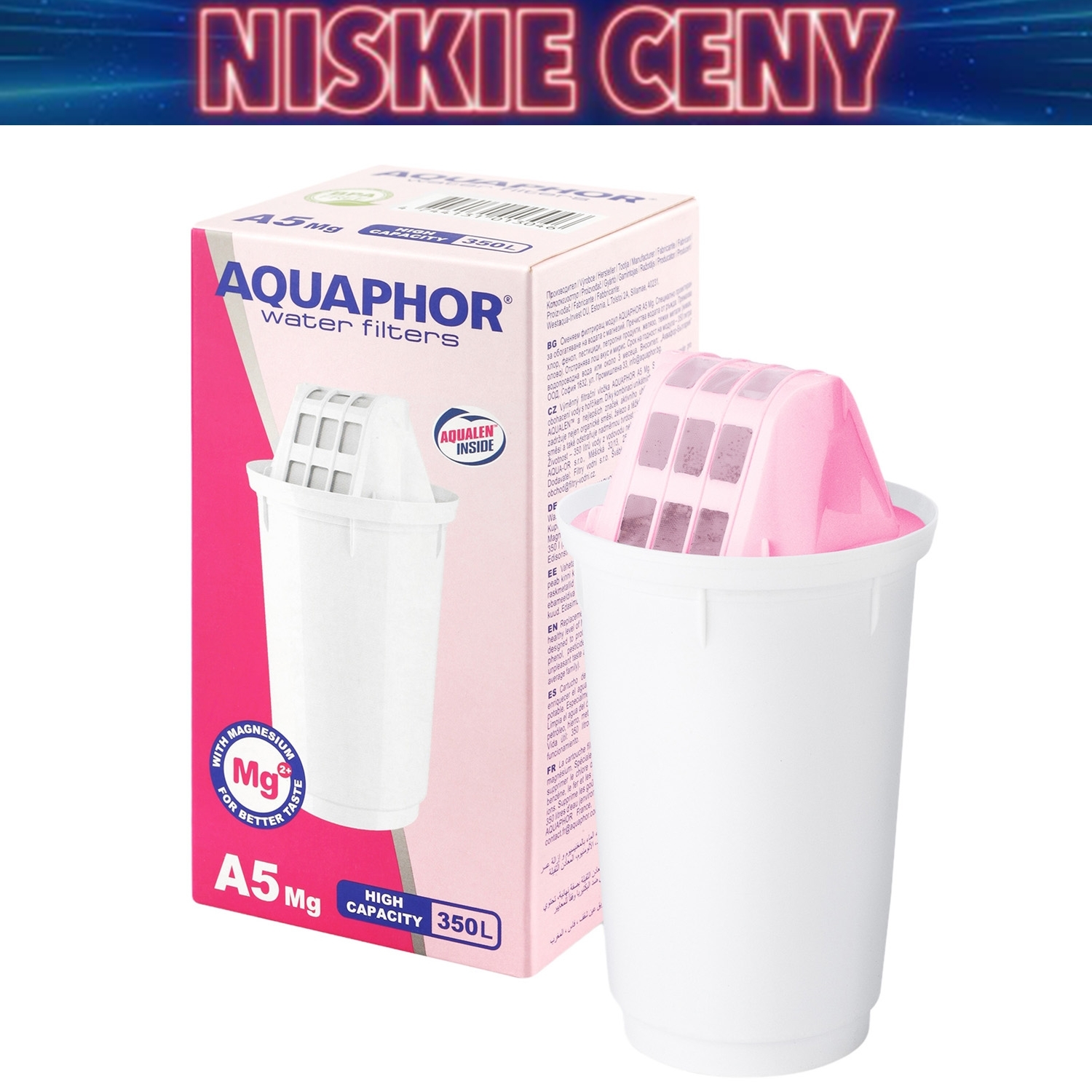 Wkład filtrujący do wody A5MG, 1 szt.