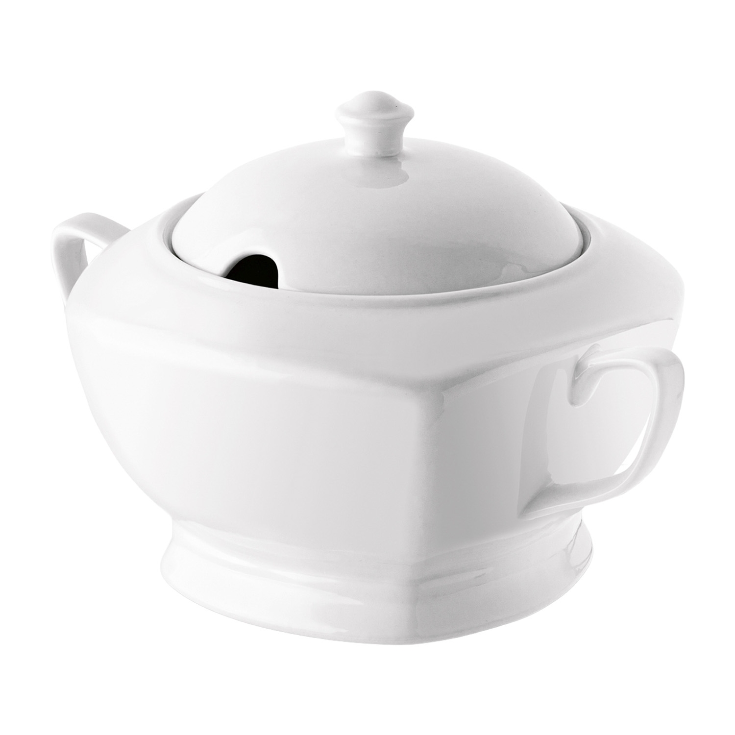 Waza do zupy z porcelany Tadar, 2,5 l, biała