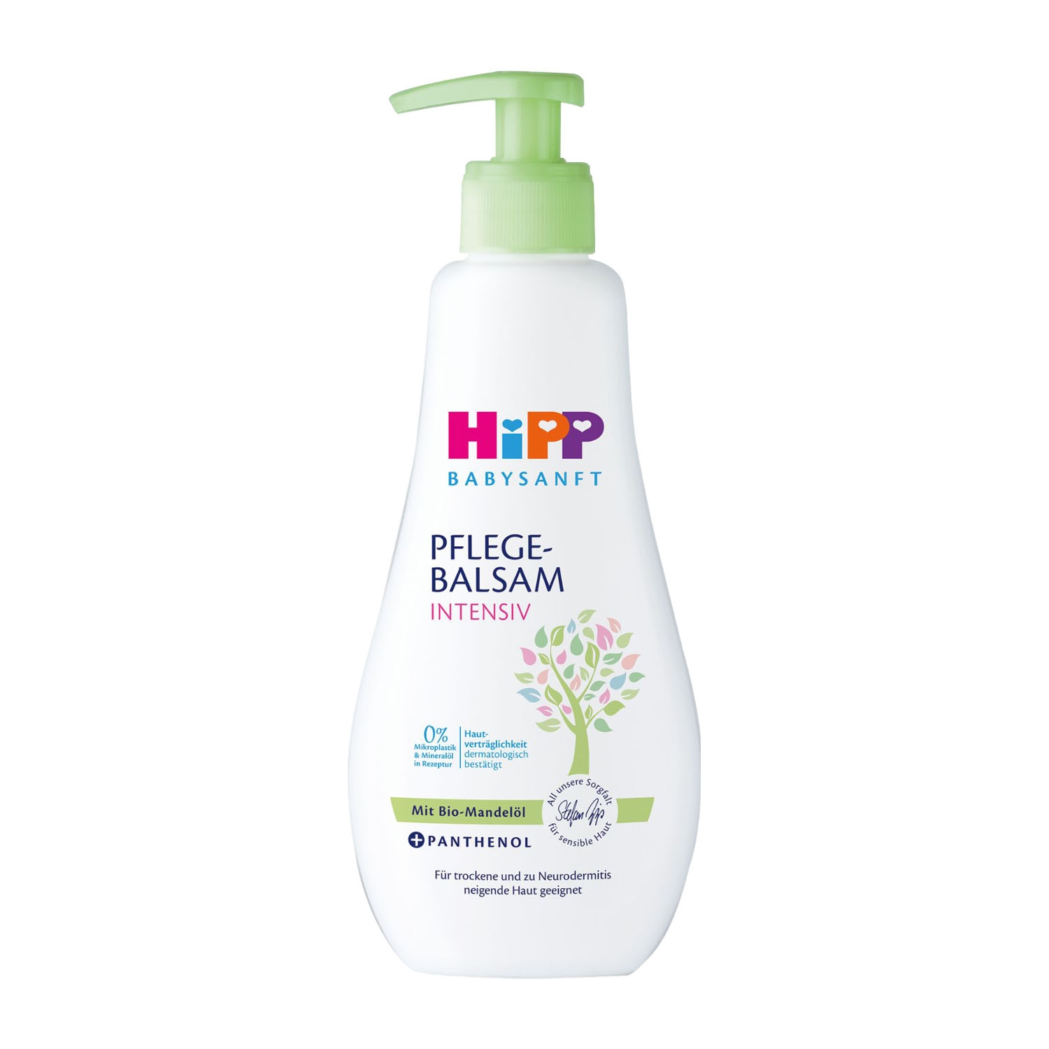 Balsam intensywnie nawilżający HIPP Babysanft Sensitive, od 1 dnia życia, 300 ml