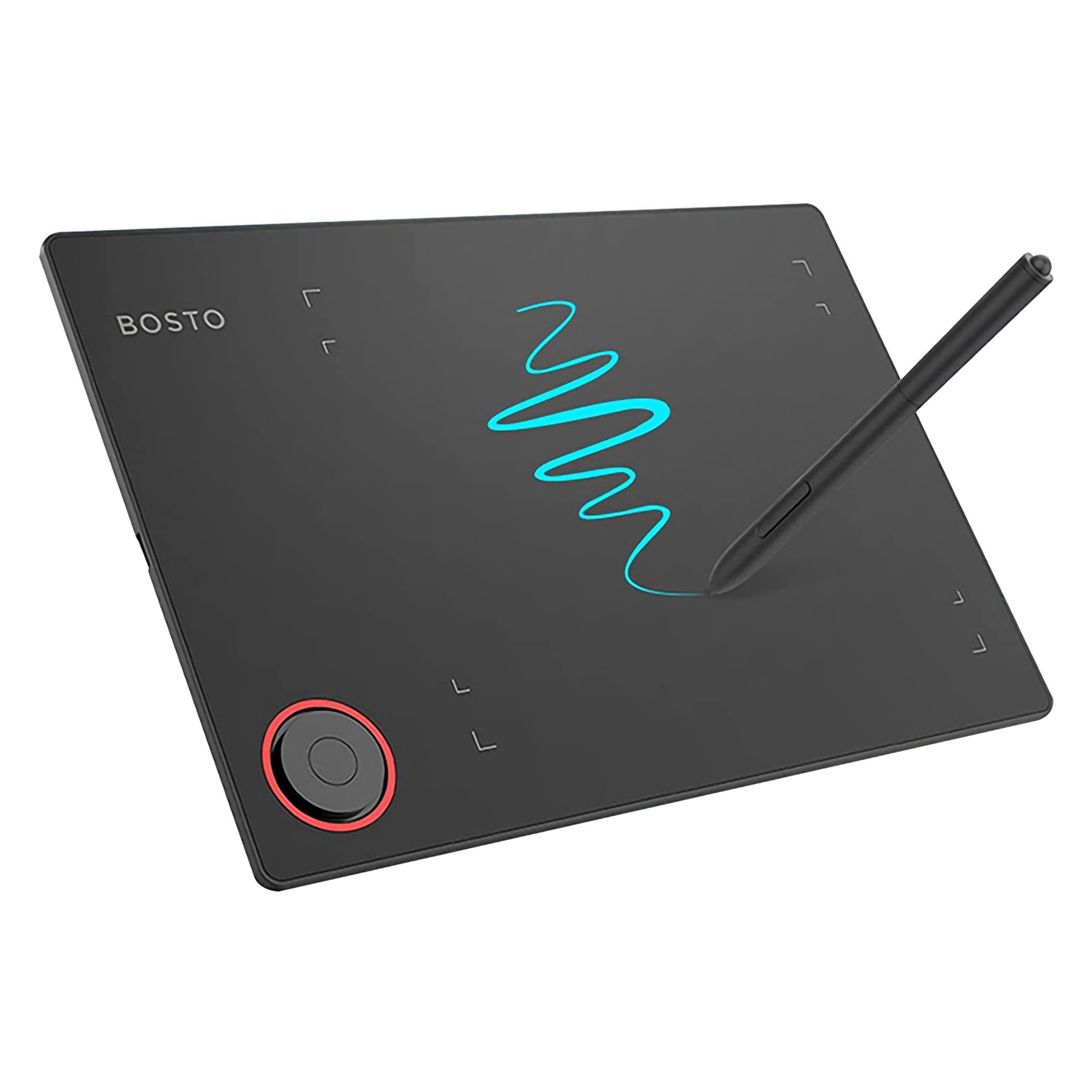 Tablet graficzny Bosto T608 piórkowy, 8192 LPS, 5080 LPI
